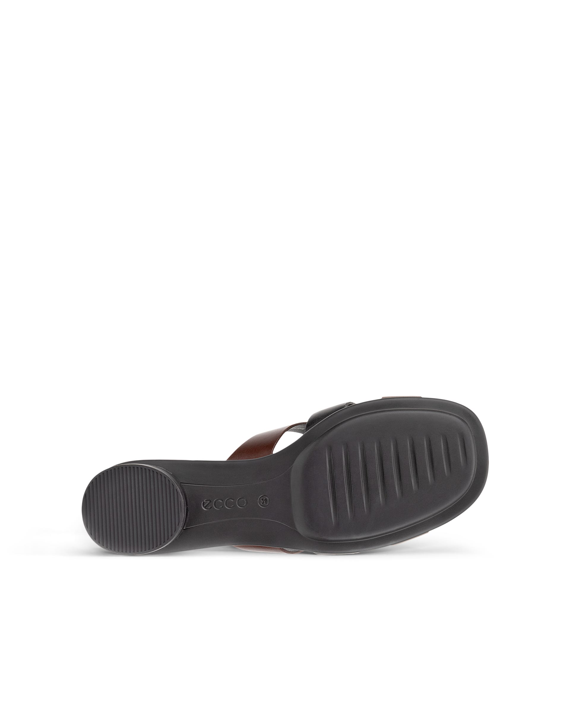 Dámské kožené pantofle s překříženým páskem ECCO® SCULPTED ALBA 25 - Vícebarevná - Sole