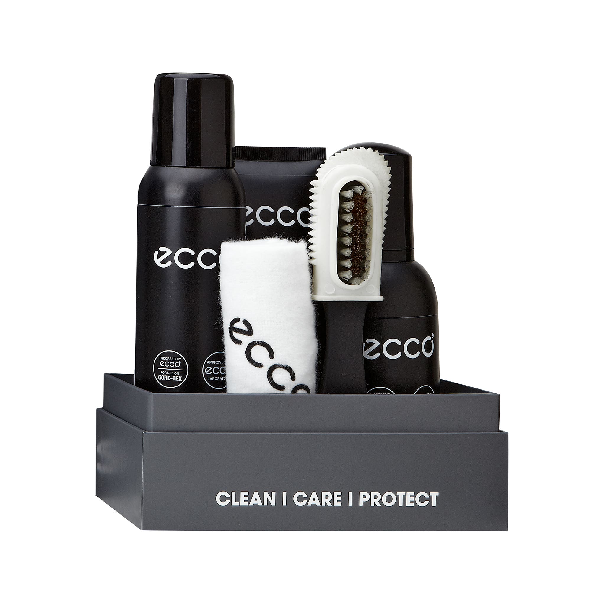 ECCO SHOE CARE KIT - Grey - Detail-1