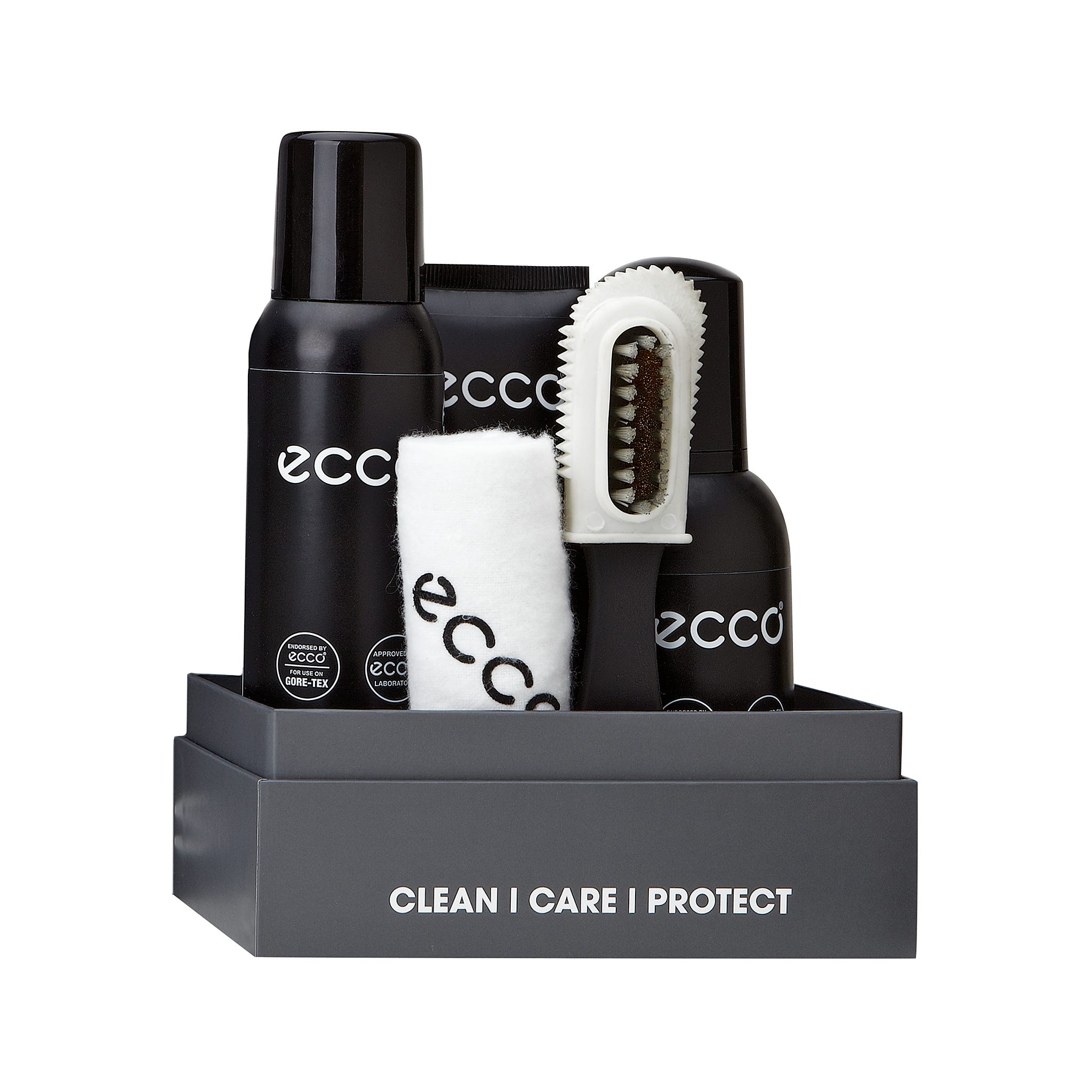 ECCO SHOE CARE KIT - Grey - Detail-1