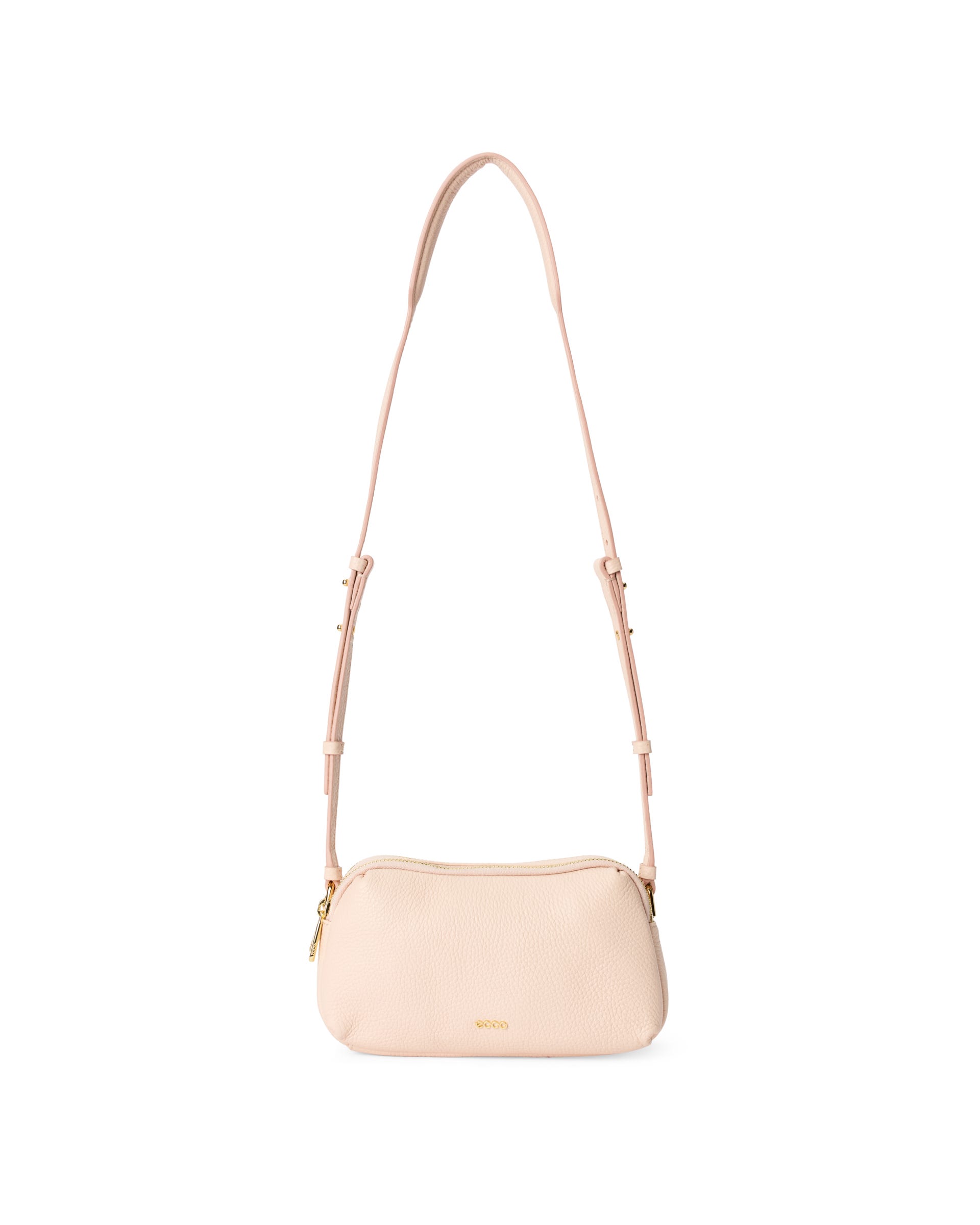 Mala para câmara couro ECCO® CAMERA BAG CURVE - Rosa - Main