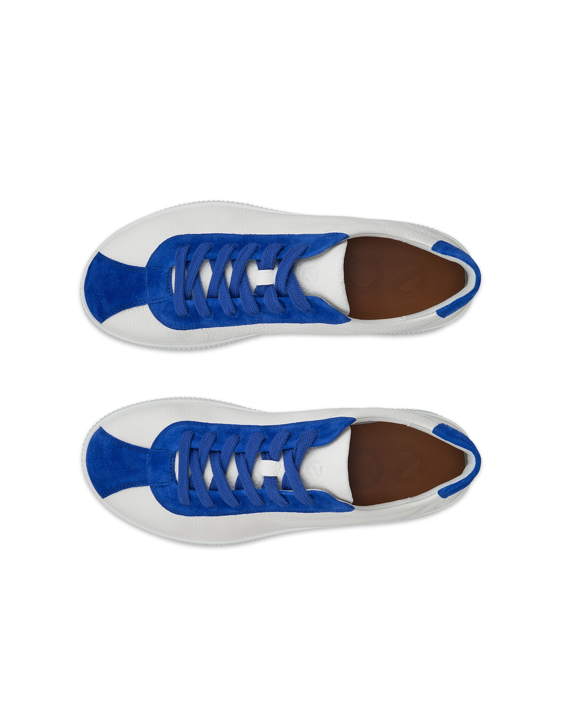 希少【SANTONI】ブルーレザーメンズスニーカー 希少【Santoni】レザー メンズスニーカー (SANTONI/スニーカー