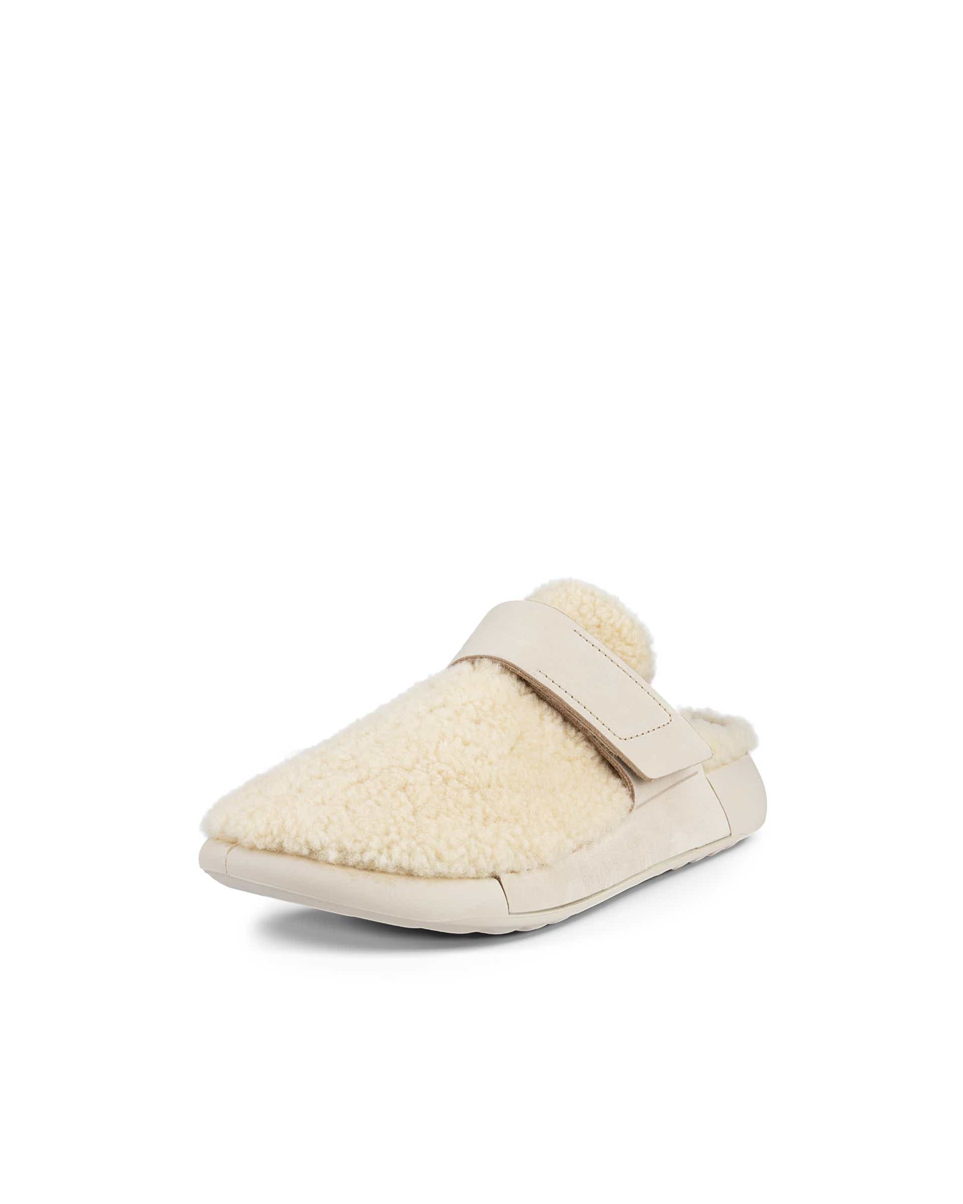 ECCO Cozmo Clog ウィメンズ レザークロッグ - ベージュ - Main