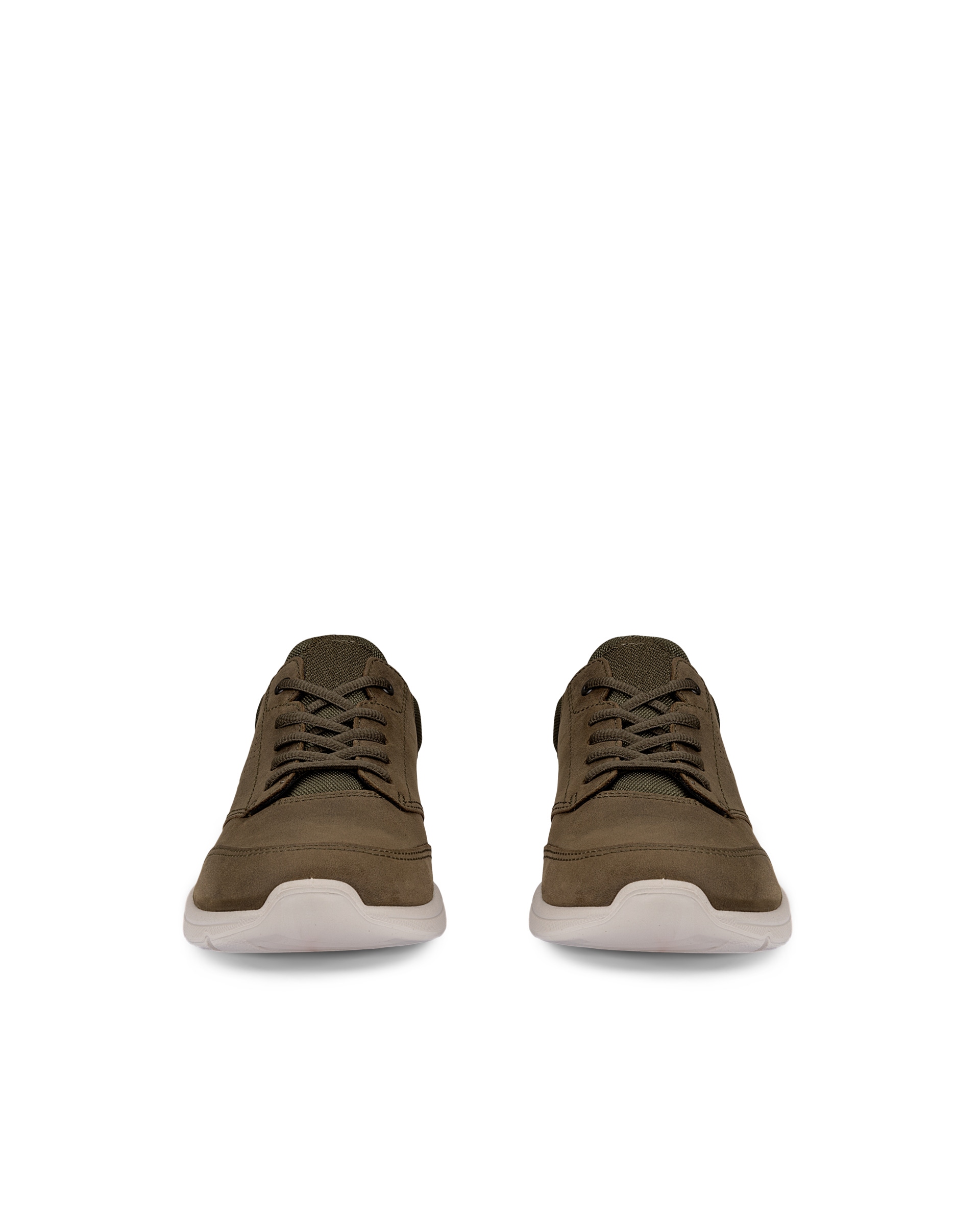 ECCO® Irving muške cipele od nubuka - Zelena - Front pair