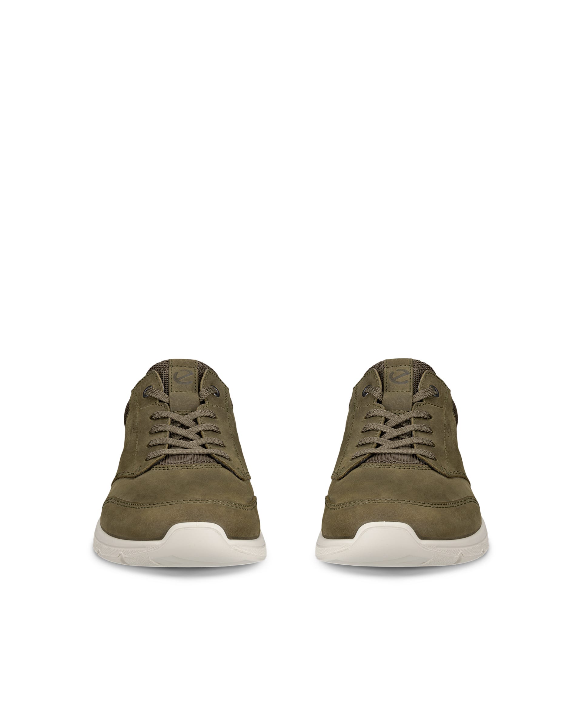 ECCO® IRVING herre snøresko nubuk - Grønn - Front pair