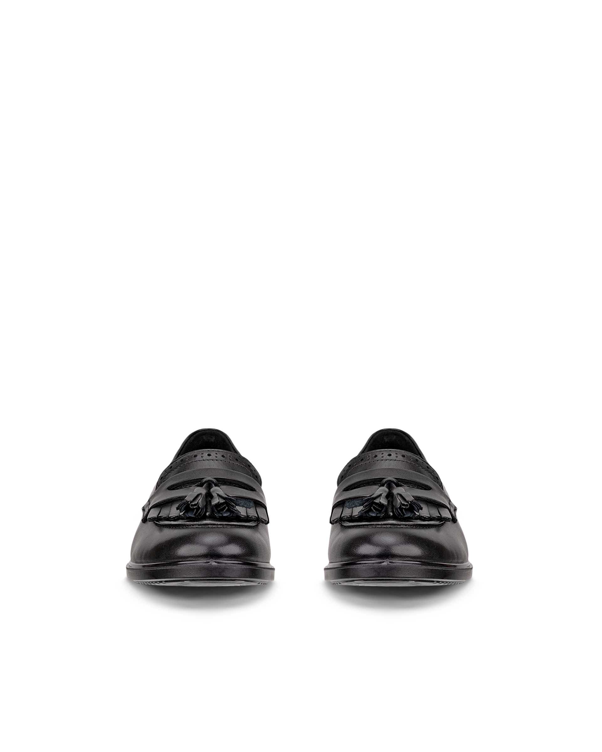 ECCO® DRESS CLASSIC 15 dames leren loafer - Zwart - Front pair