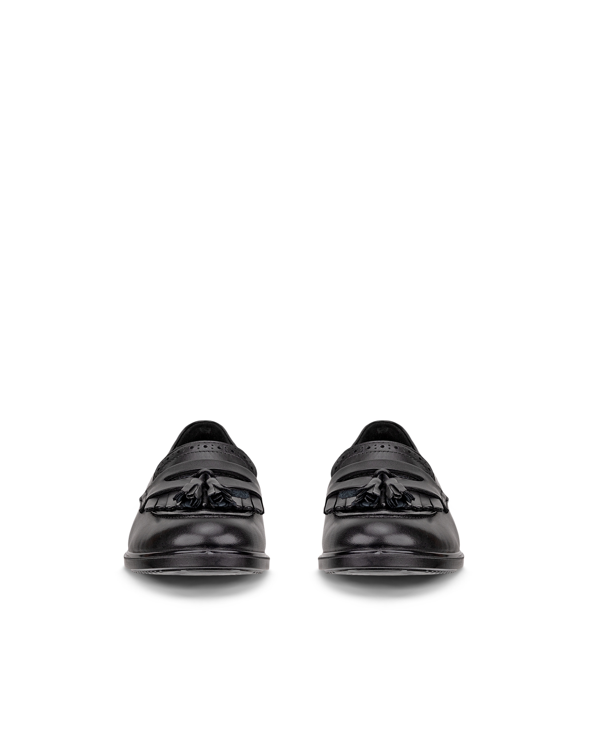 ECCO® DRESS CLASSIC 15 dames leren loafer - Zwart - Front pair