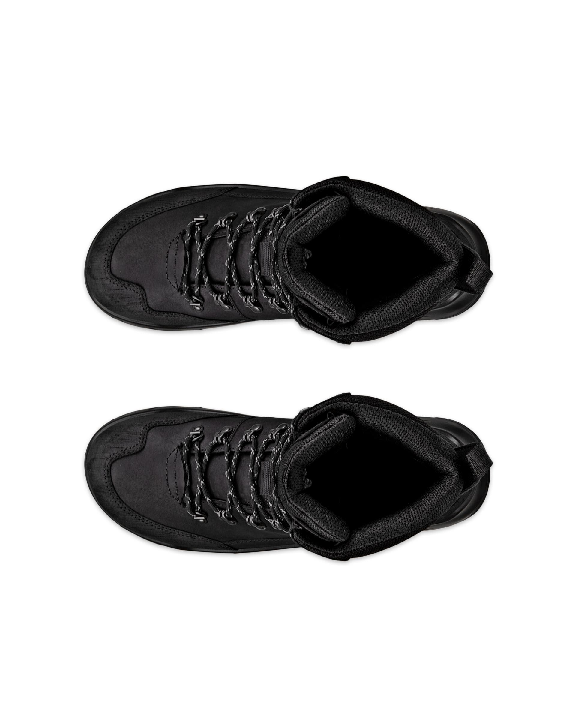 ECCO® Offroad Vattentät halvhög känga i nubuck för utomhusbruk herr - Svart - Top left pair