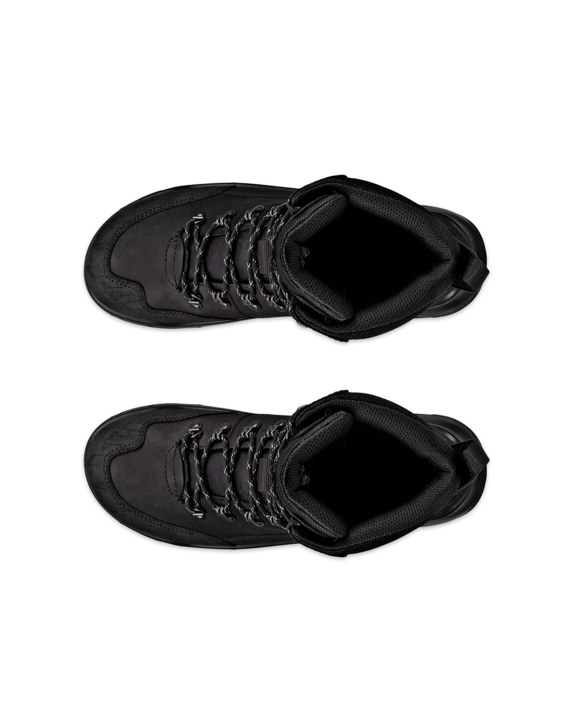 ECCO® Offroad Vattentät halvhög känga i nubuck för utomhusbruk herr - Svart - Top left pair