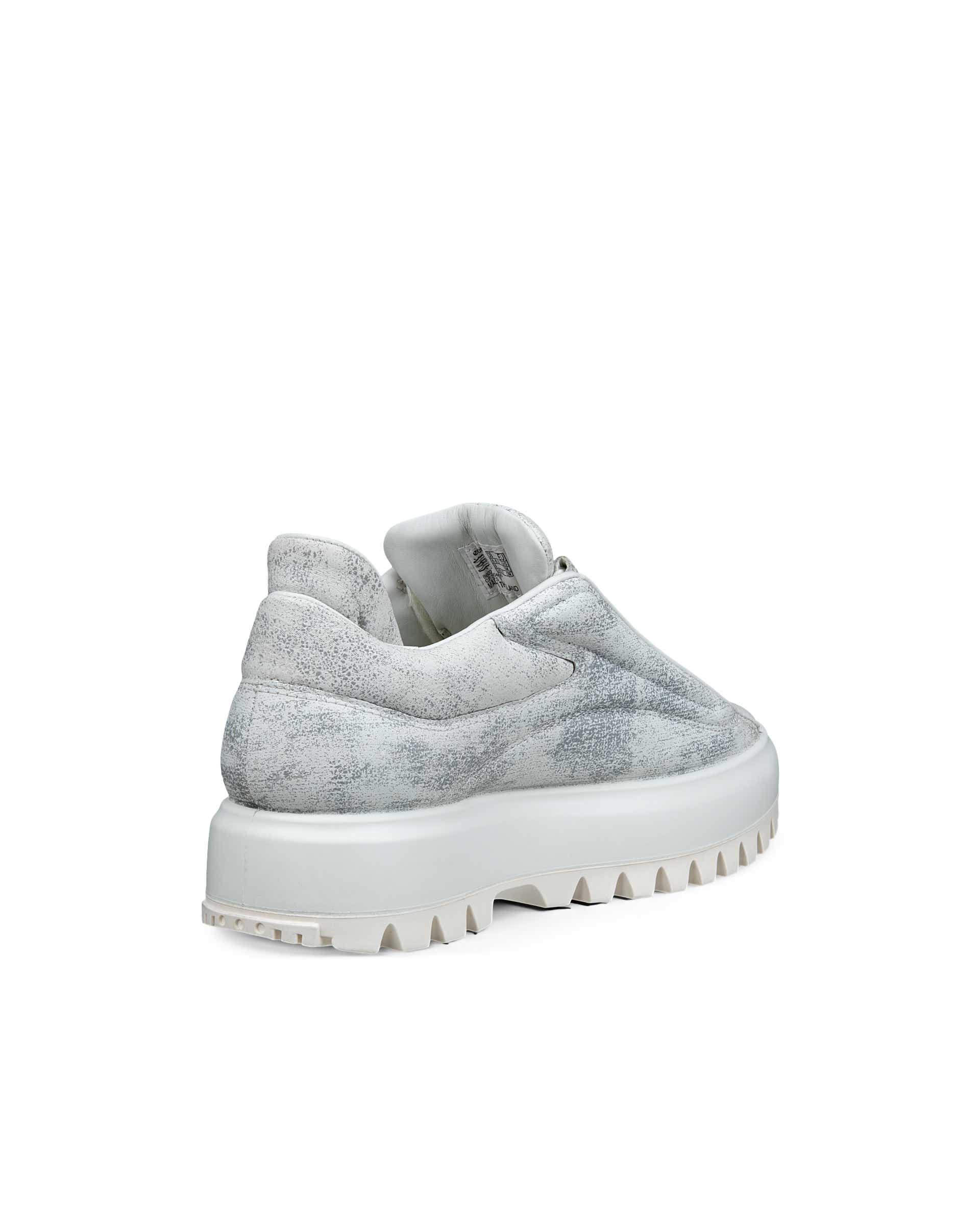 ECCO STREET ACE RAL7000 WOMENS ウィメンズ ヌバックスニーカー - ホワイト - Back
