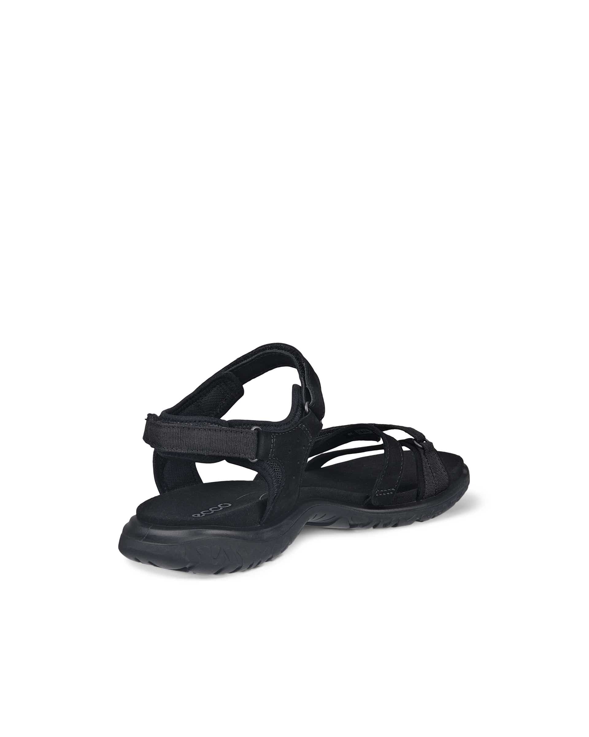 ECCO® Offroad Roam sandale en nubuck deux brides pour femme - Noir - Back