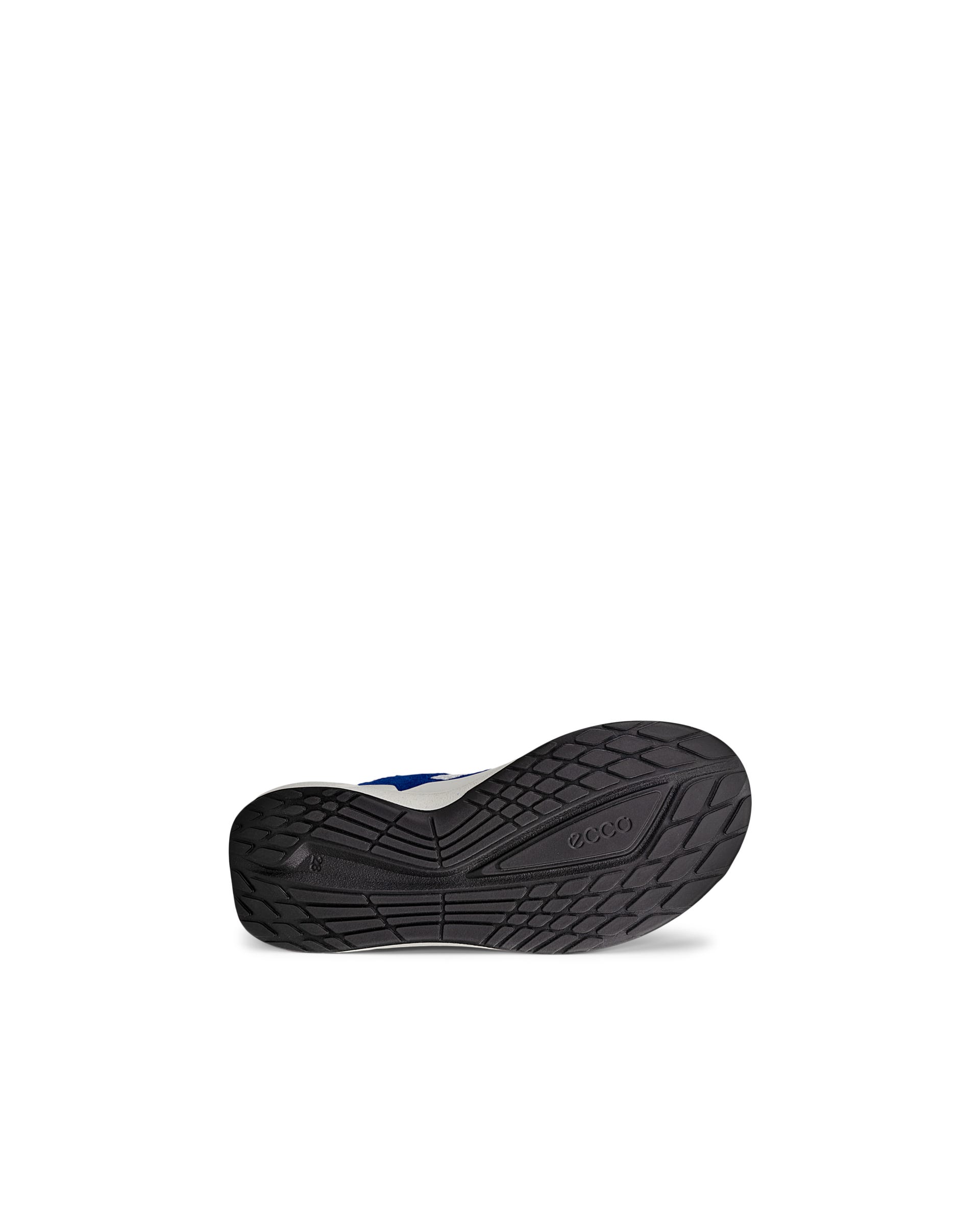 Dziecięce skórzane buty outdoorowe ECCO® BIOM 2.2 - Niebieski - Sole