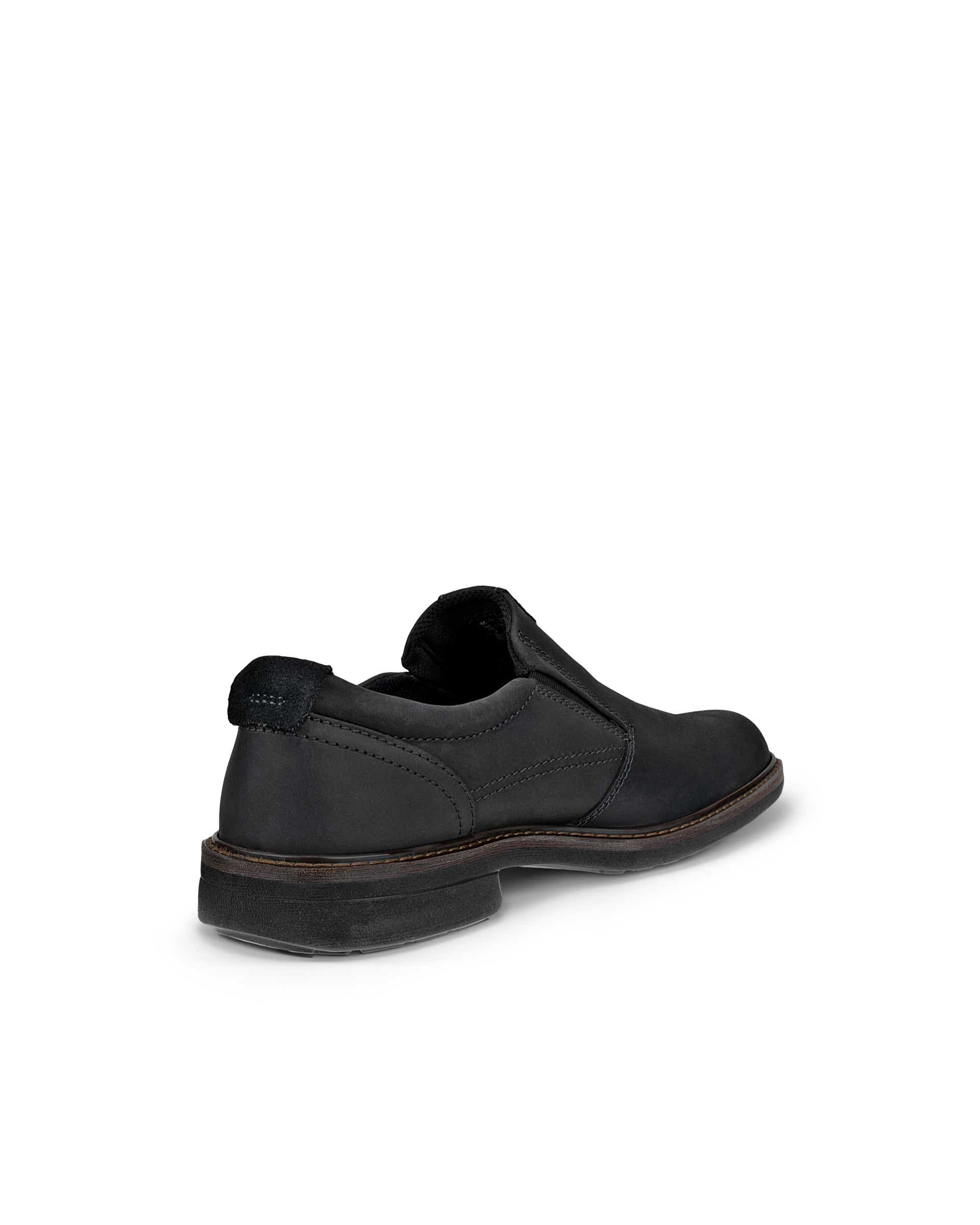 ECCO® Turn chaussures sans lacet en cuir Gore-Tex pour homme - Noir - Back