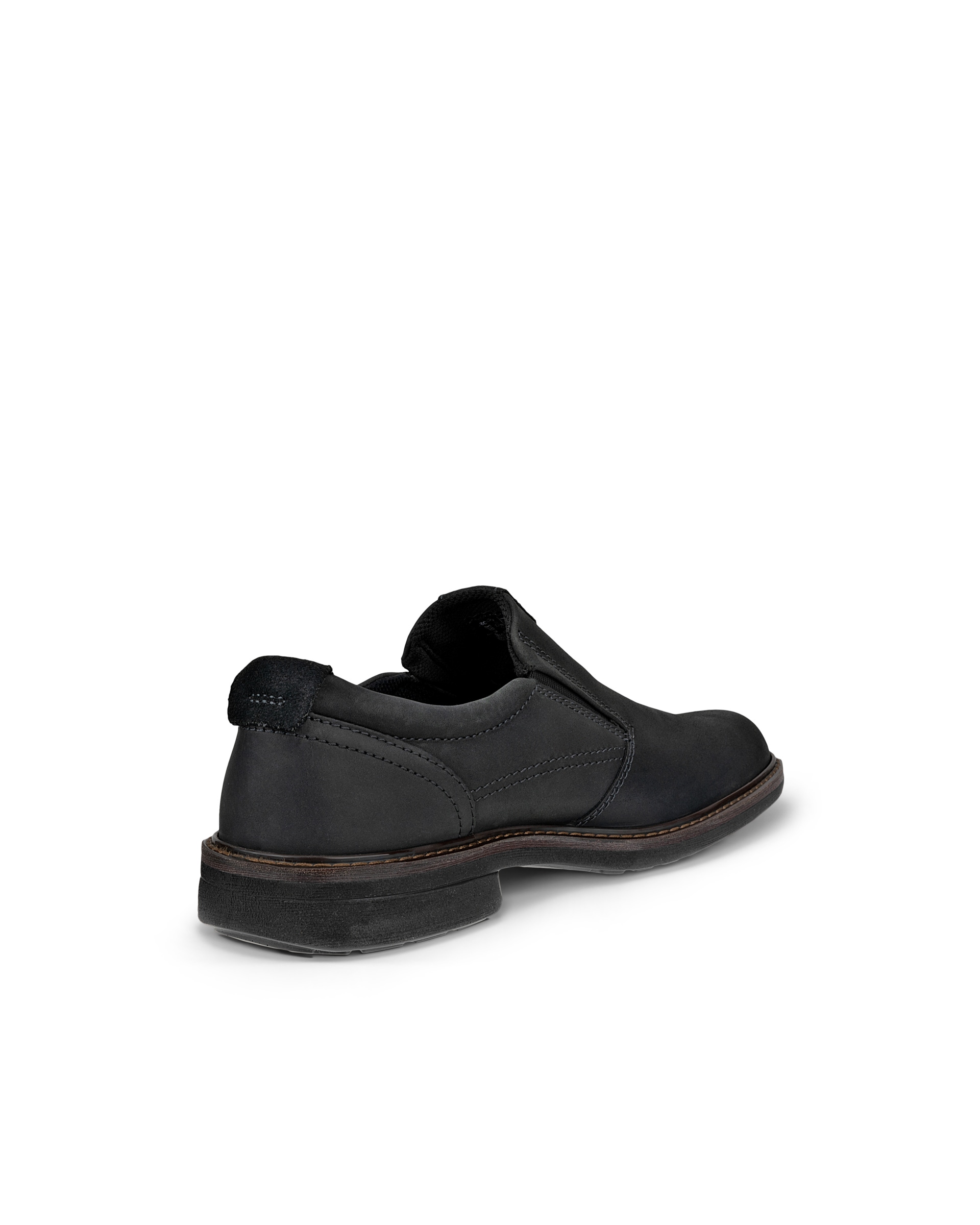 ECCO® Turn chaussures sans lacet en cuir Gore-Tex pour homme - Noir - Back