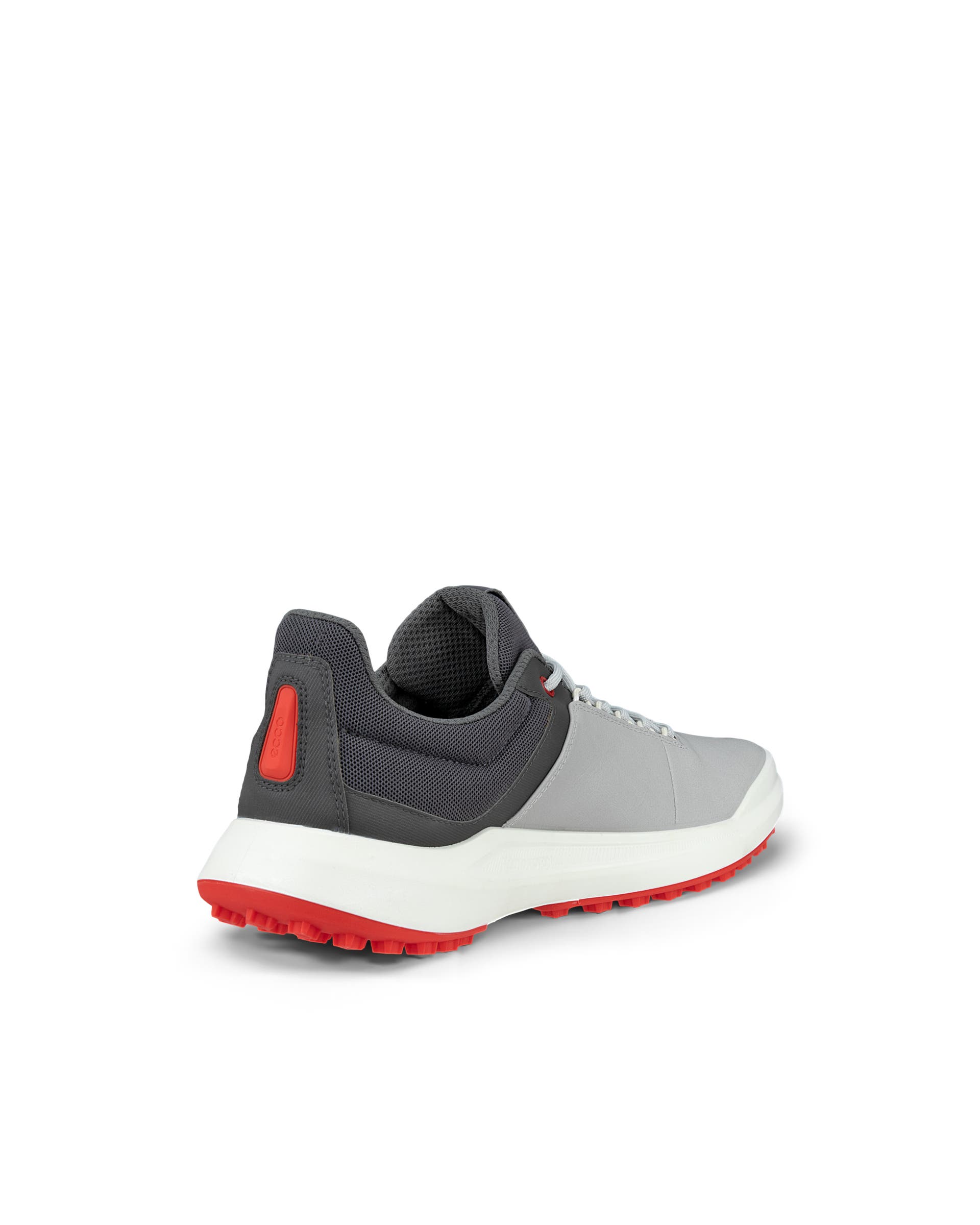 Men's ECCO® Golf Core Leather Shoe - Grey - Back