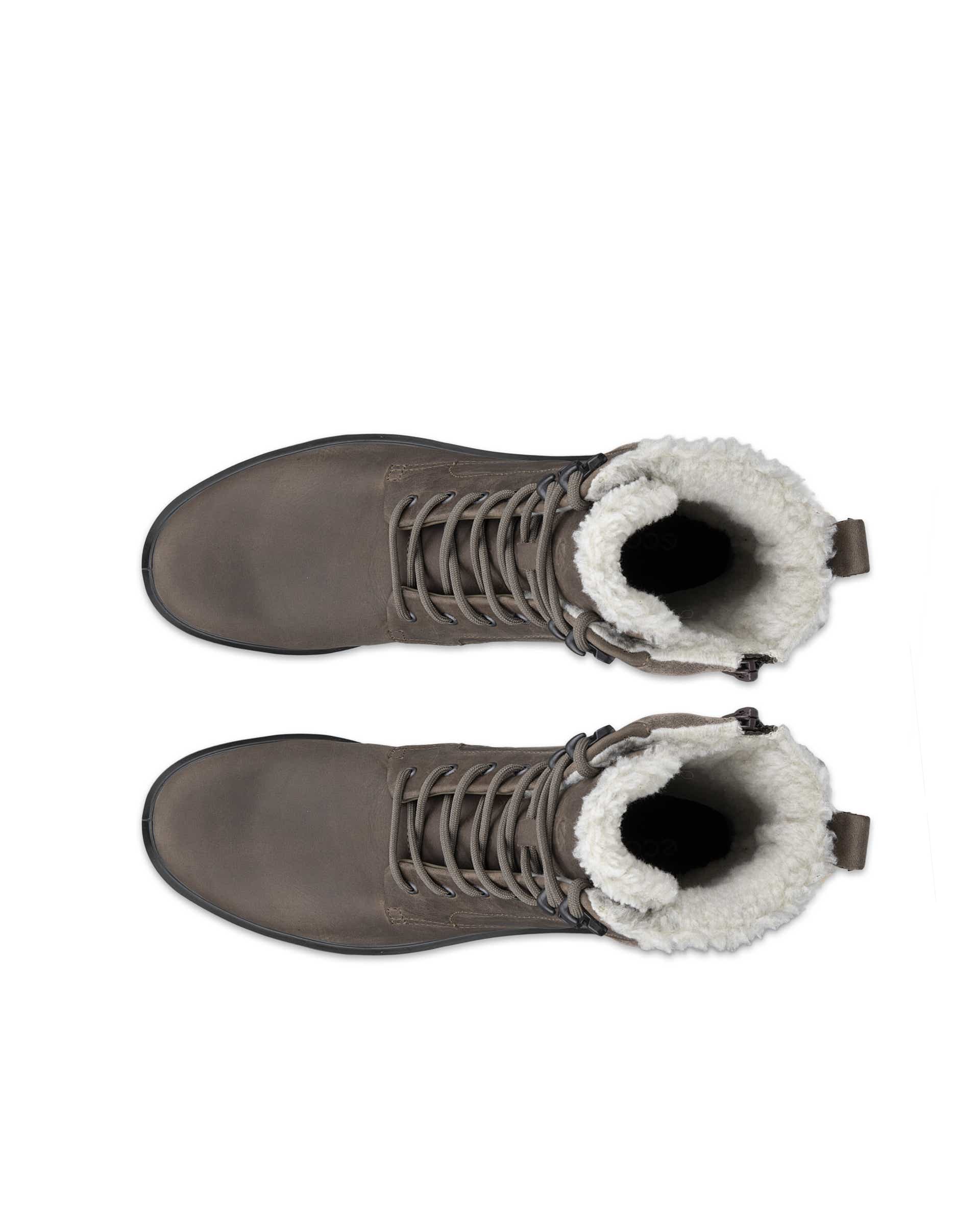 ECCO® METROPOLE VIENNA Damen Winterstiefel aus Nubukleder - Braun - Top left pair