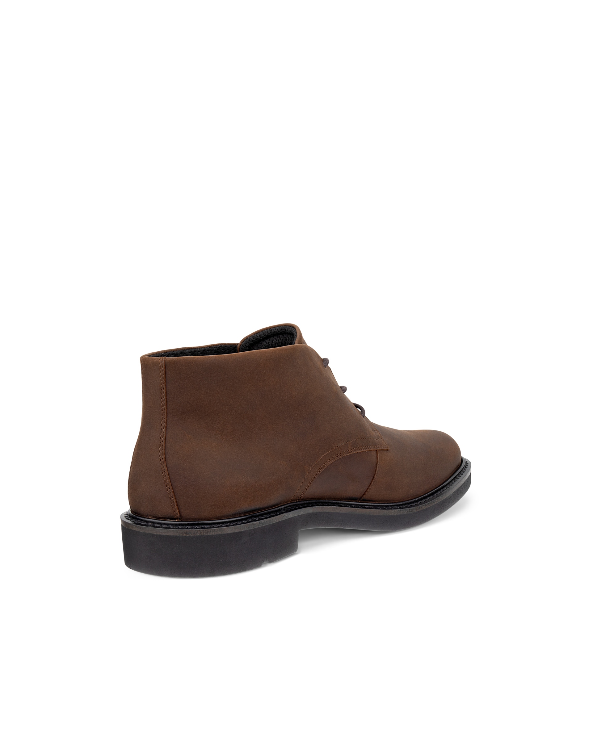 Men's ECCO® Metropole London Nubuck Chukka Boot - Brown - Back