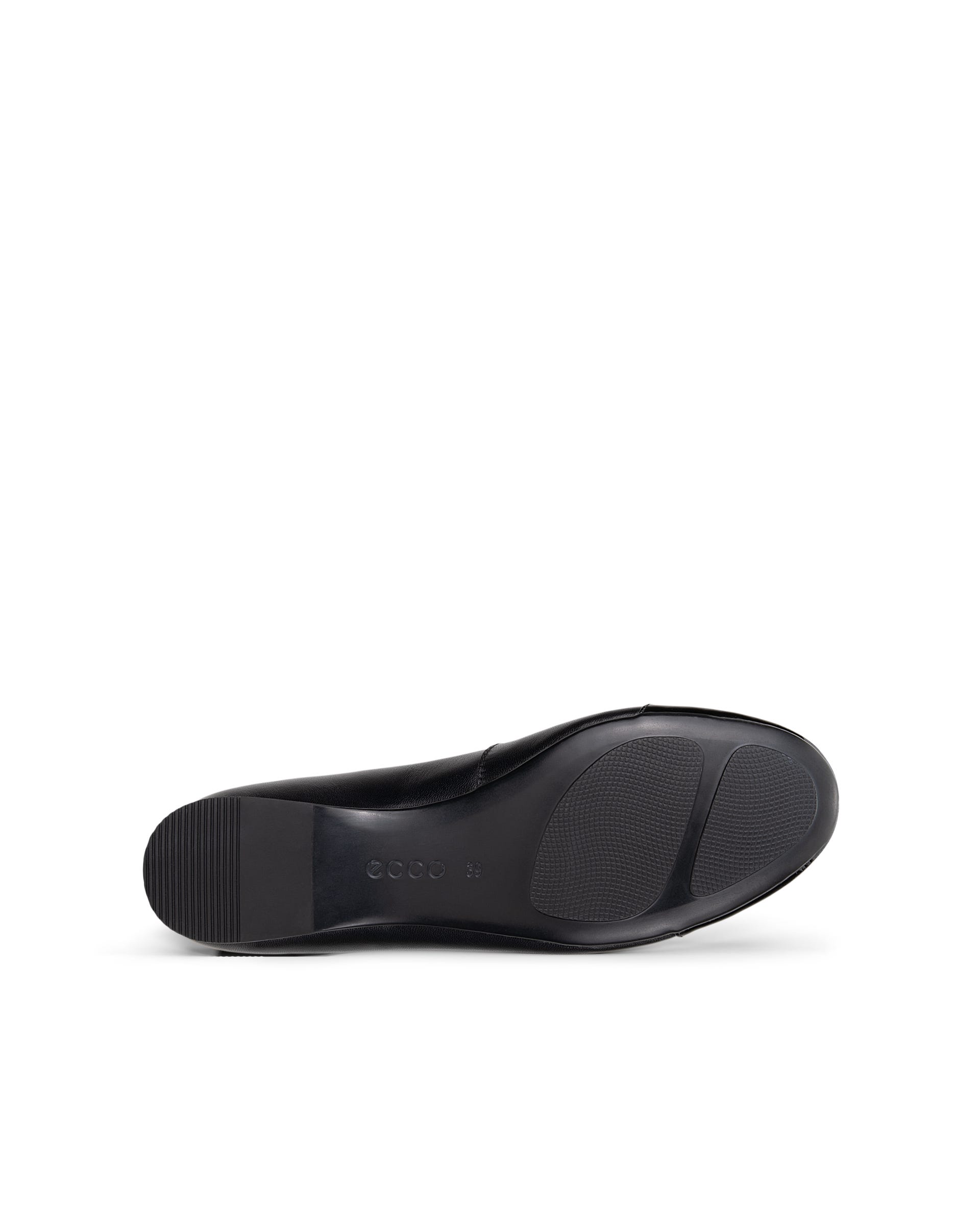 ECCO® ELEVATE 15 ballerines en cuir pour femme - Noir - Outside