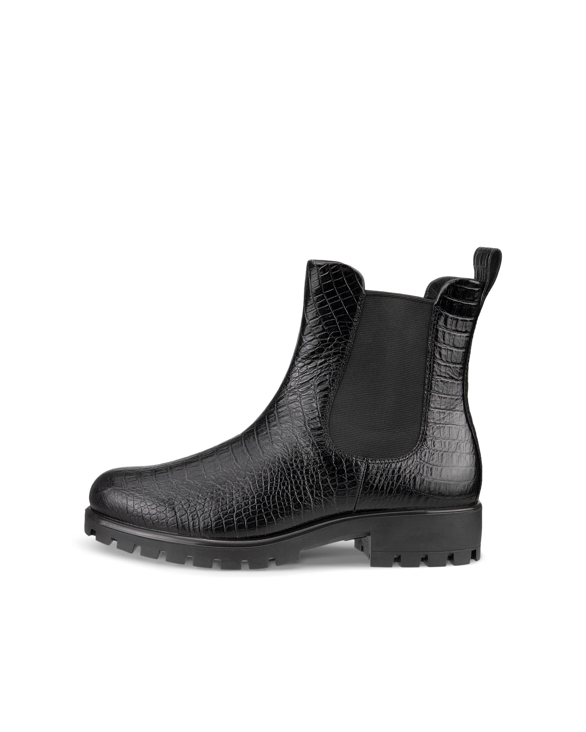 Botas Chelsea de piel ECCO® Modtray para mujer - Negro - Outside