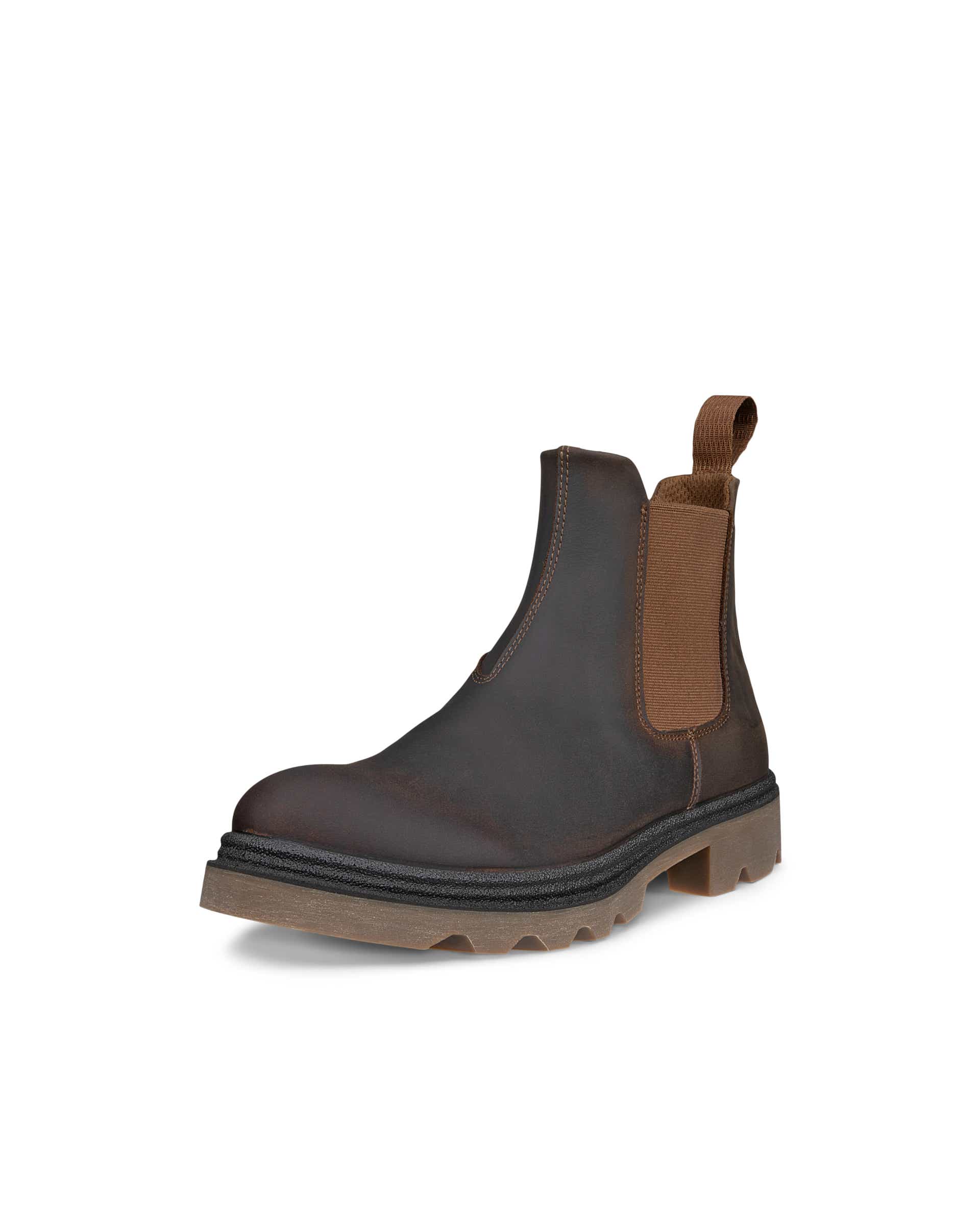 Botas Chelsea nobuck mulher ECCO® GRAINER - Castanho - Main