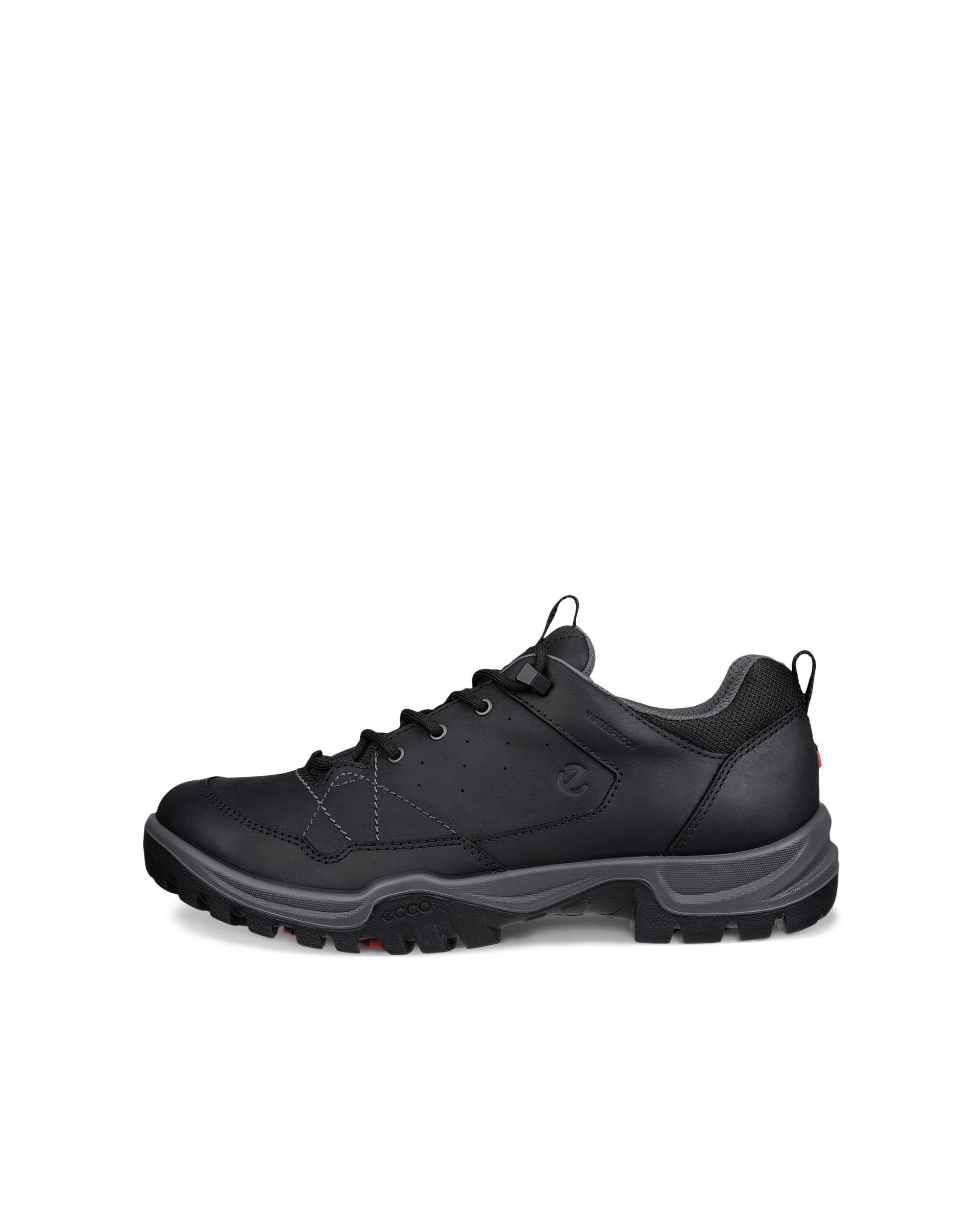 ECCO® RECEPTOR TREKK chaussures de randonnée imperméable en nubuck pour homme - Noir - Outside