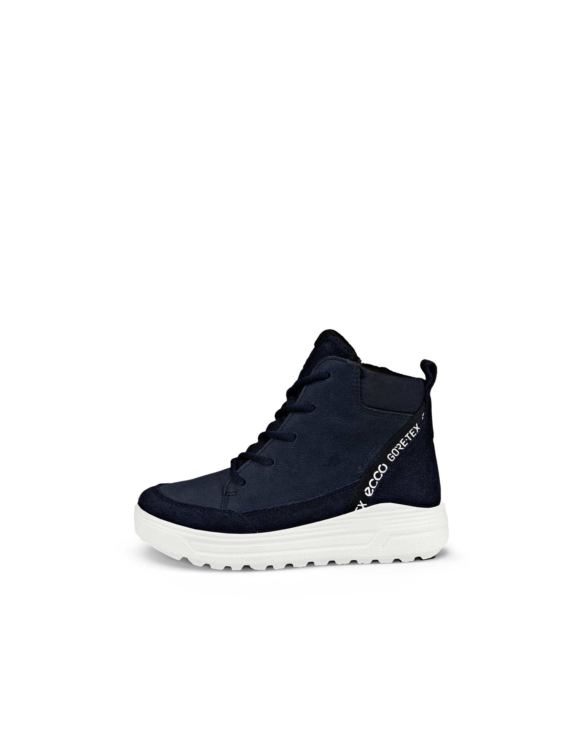 ECCO® Urban Snowboarder dječje zimske čizme od nubuka Gore-Tex - Plava - Outside