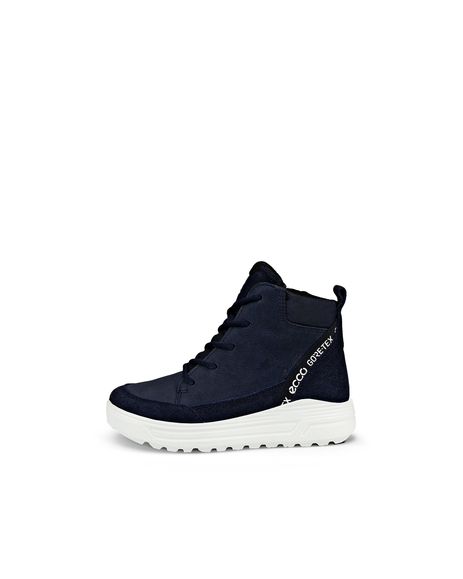 ECCO® Urban Snowboarder dječje zimske čizme od nubuka Gore-Tex - Plava - Outside