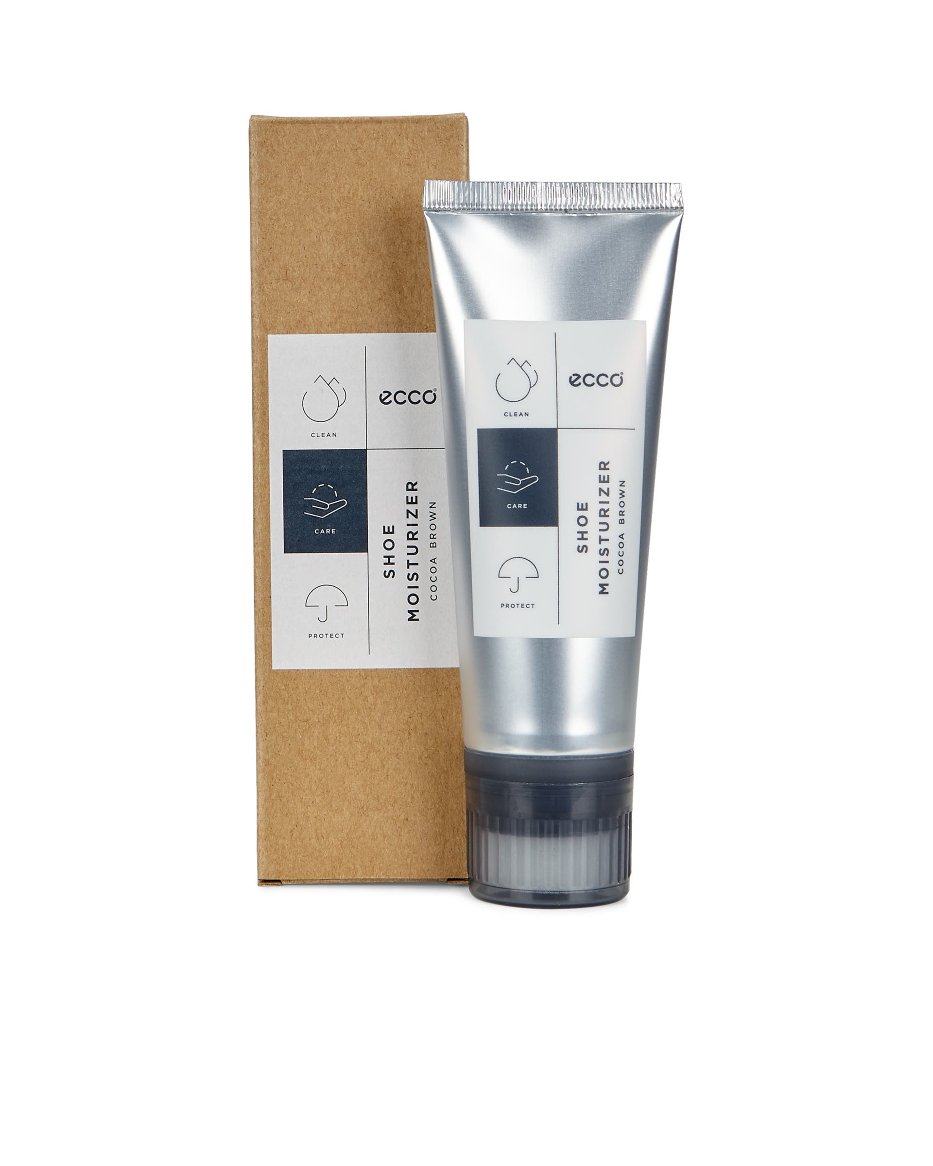 ECCO Smooth Leather Care Cream 75 Ml (ecco Shoe Moisturizer) - Brown - Detail-1