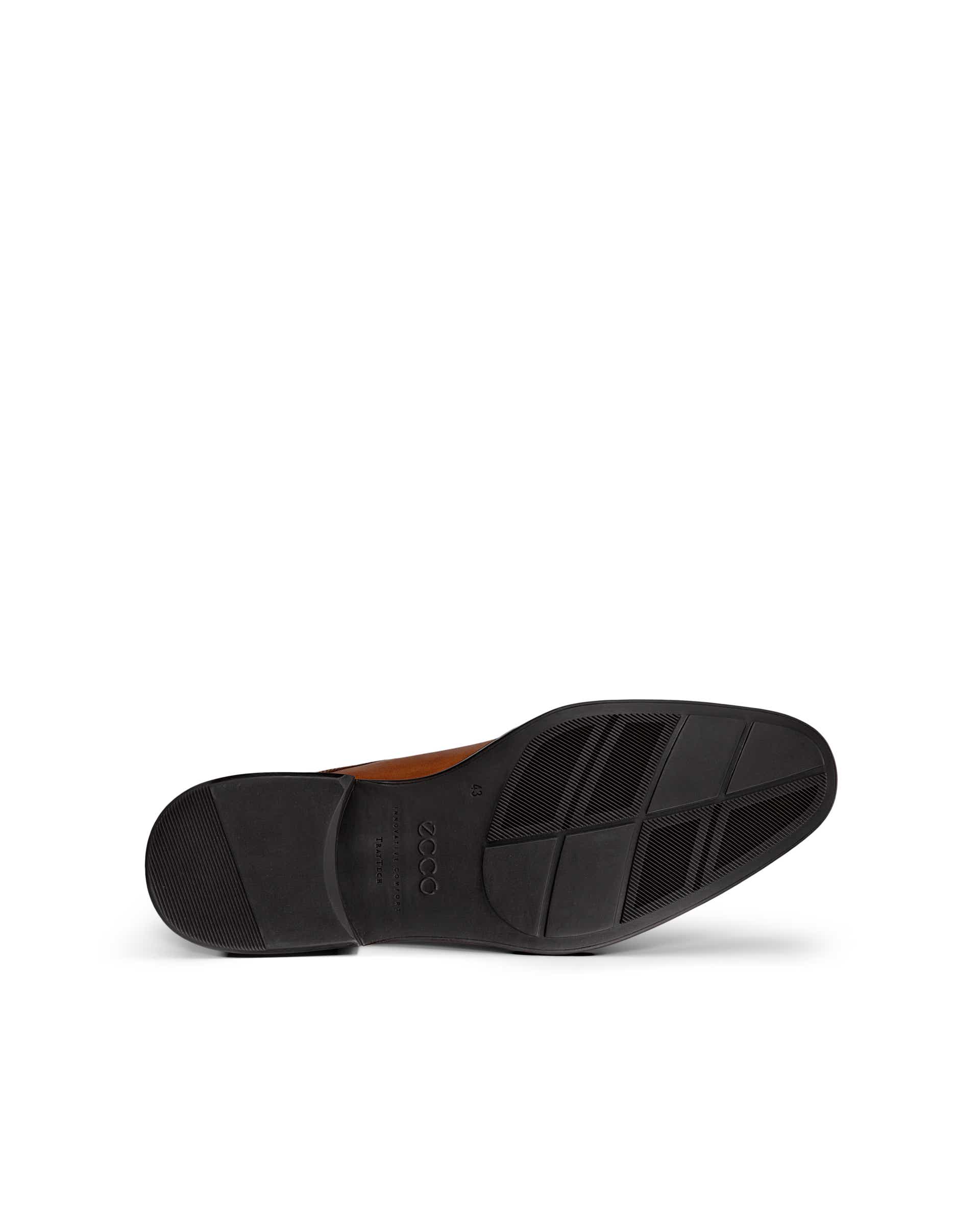 ECCO® Citytray derbies cuir pour homme - Brun - Sole