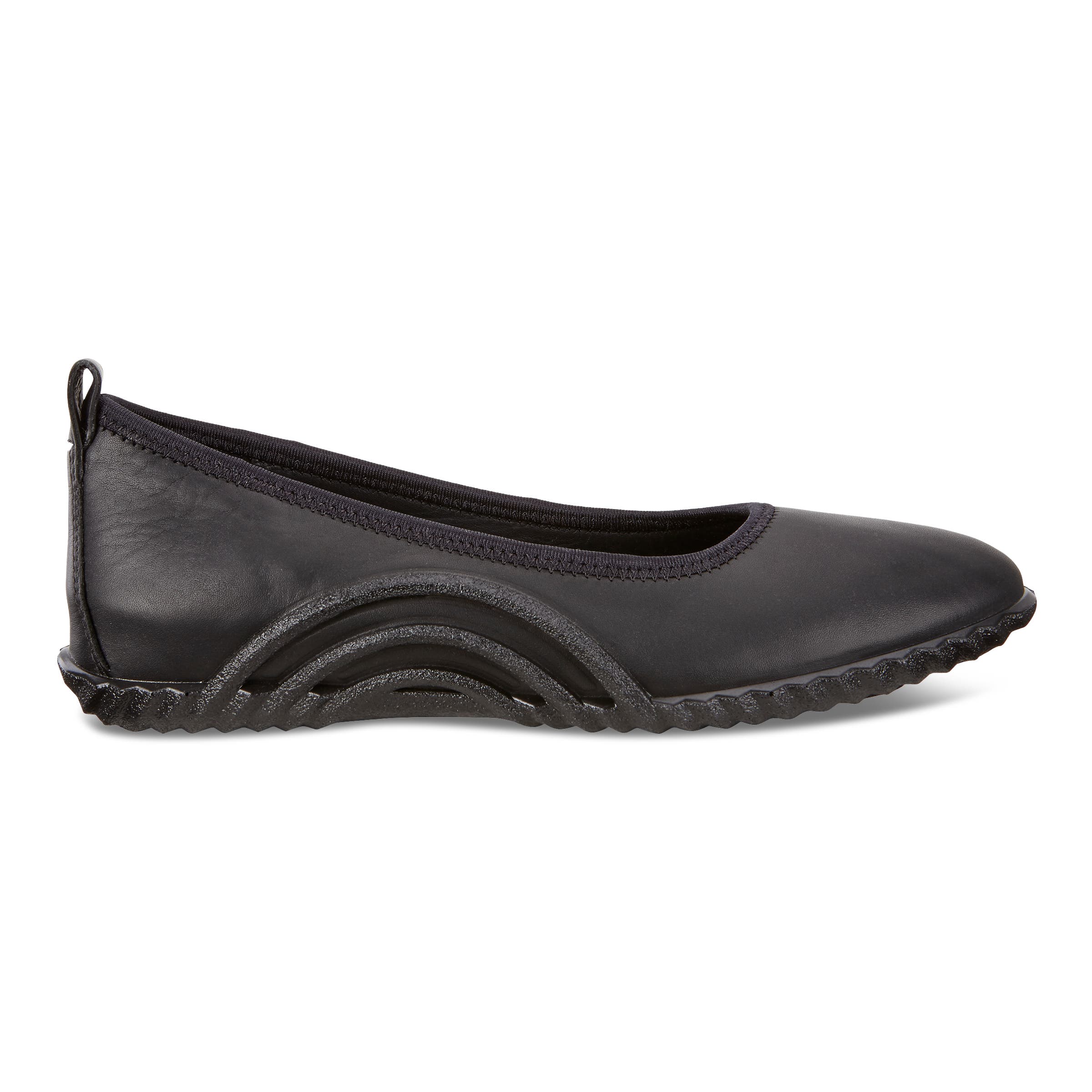 ECCO VIBRATION 1.0 Ballerina - Black - Outside