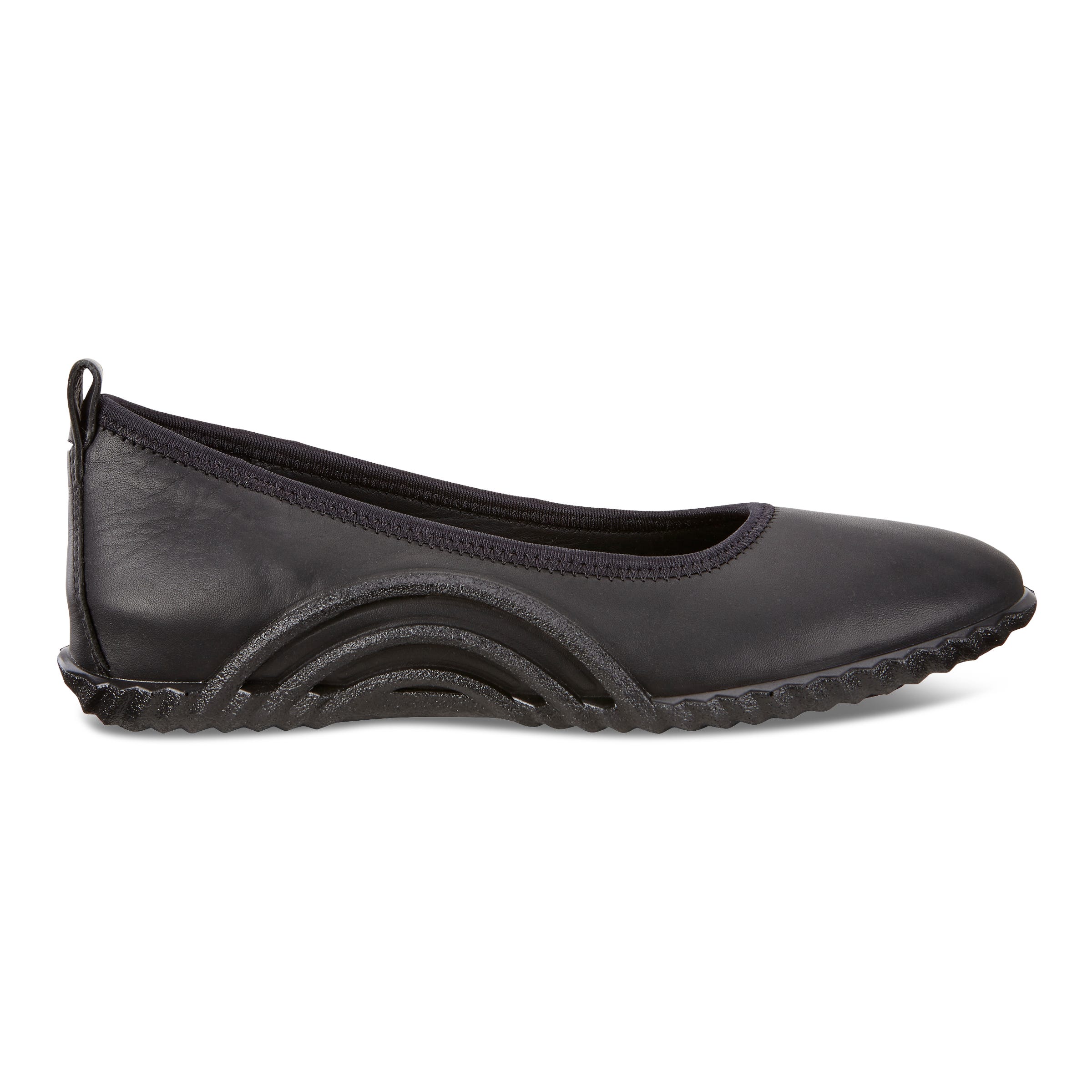 ECCO VIBRATION 1.0 Ballerina - Black - Outside