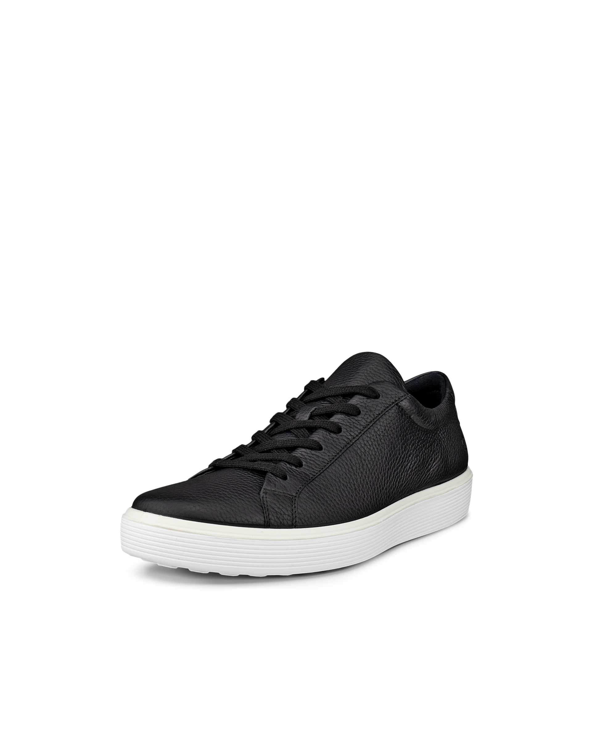 Ténis couro homem ECCO® Soft 60 - Preto - Main