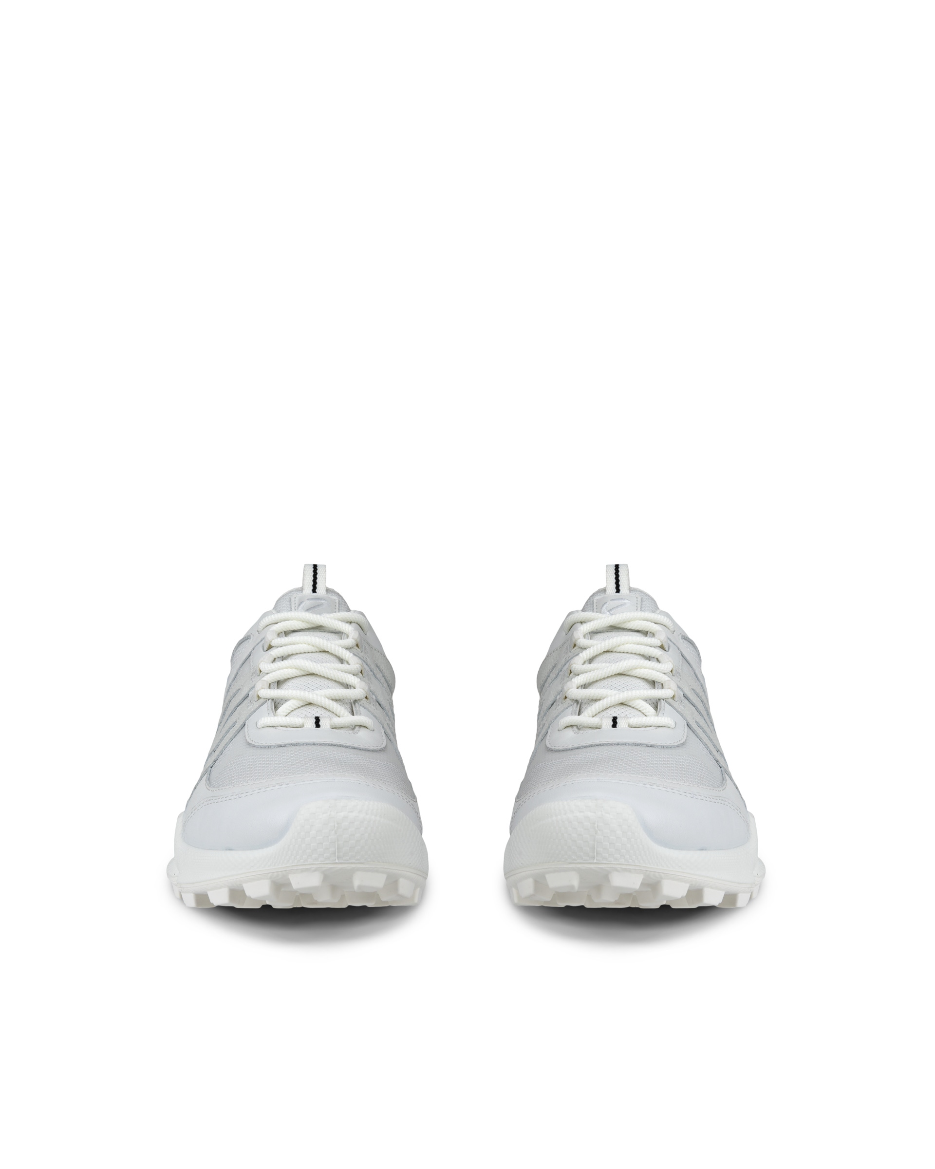ECCO® Biom C-Trail baskets en cuir Gore-Tex pour femme - Blanc - Front pair