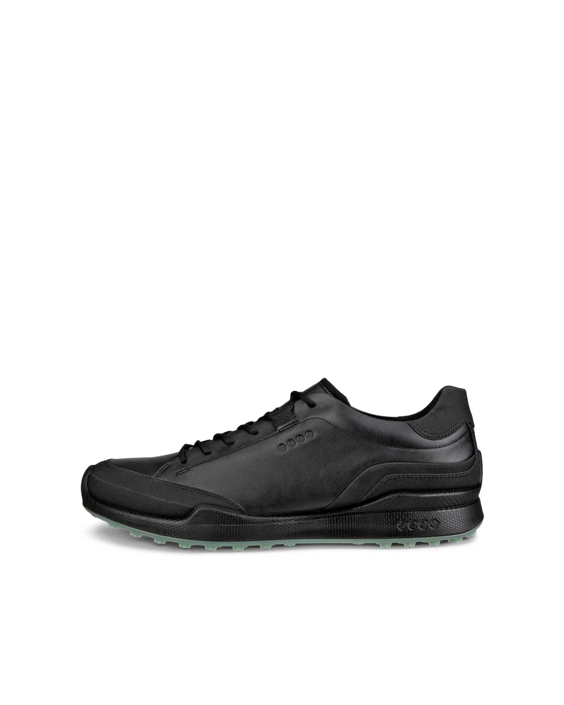Men's ECCO® Golf Biom Hybrid Leather Golf Shoe | Black