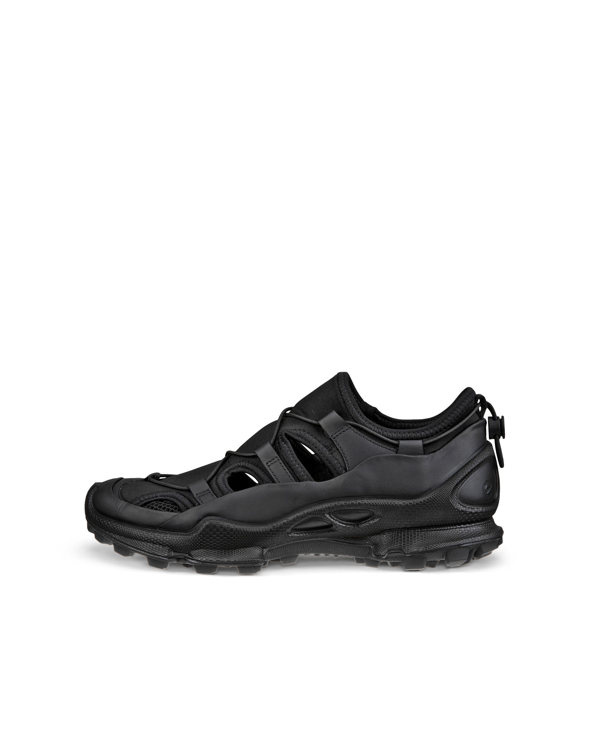 ECCO BIOM C Trail ウィメンズ レザースニーカー - ブラック - Outside