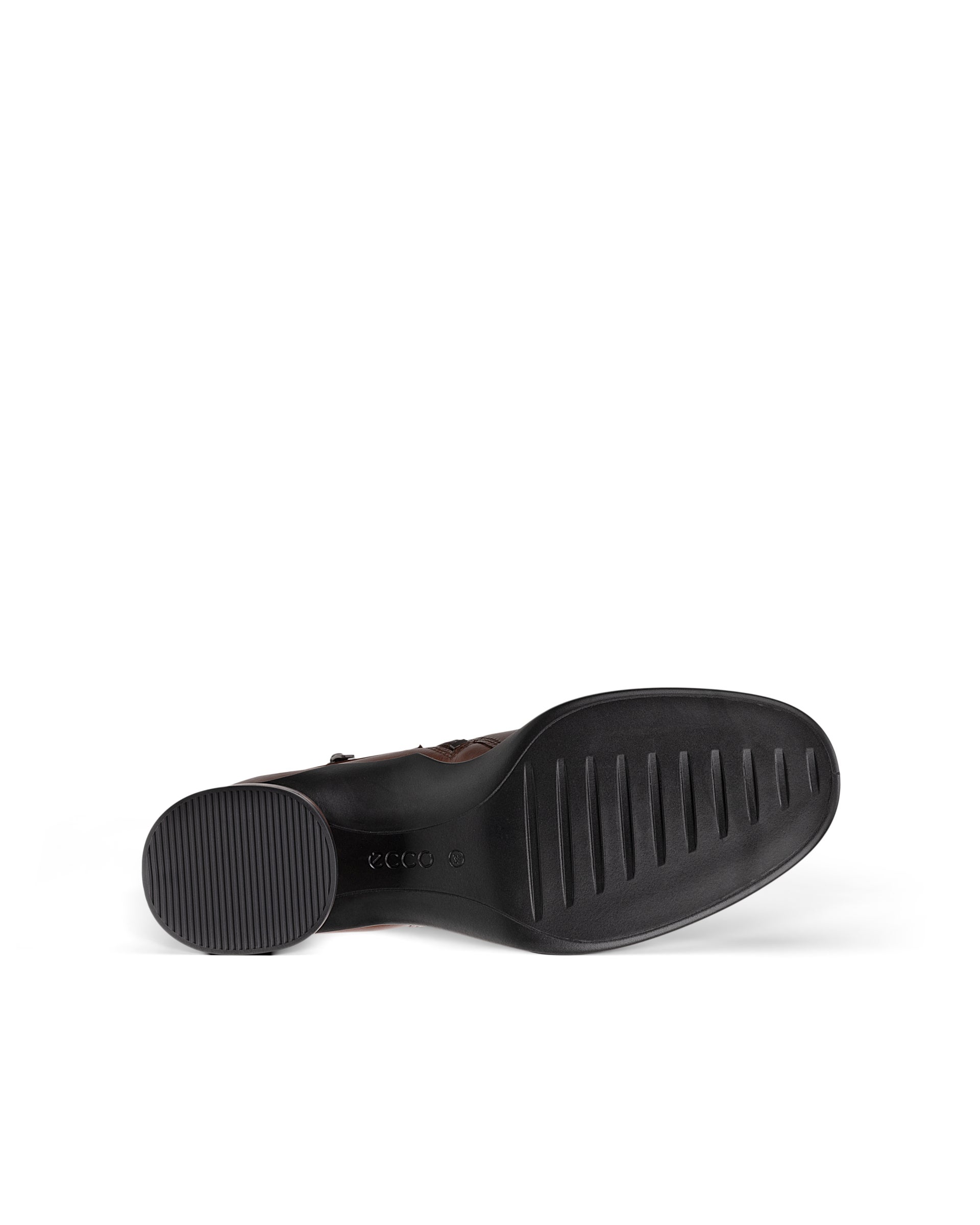 Dámská kožená kotníčková obuv ECCO® SCULPTED LX 35 - Hnědá - Sole