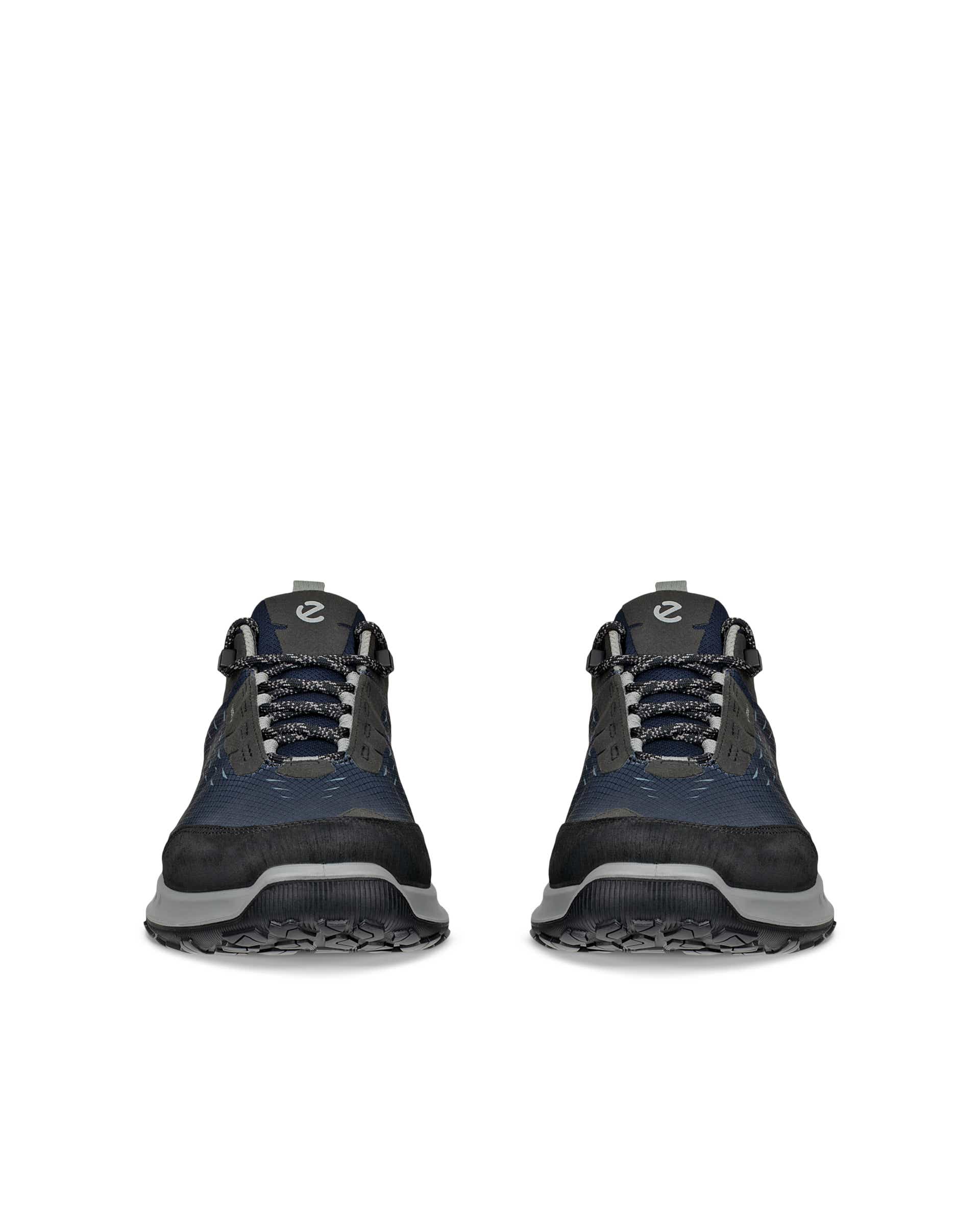 Men's ECCO® ULT-TRN Textile Outdoor Trainer - Blue - Front pair