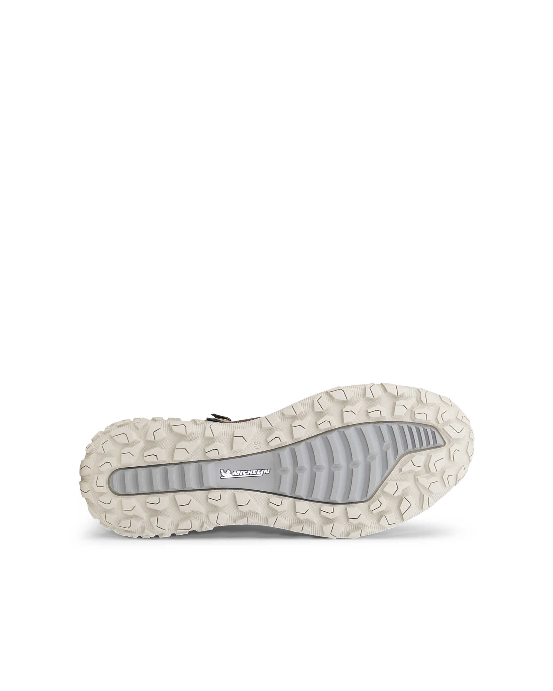 ECCO® ULT-TRN chaussures de randonnée imperméable de plein air mi-hautes en nubuck pour femme - Marron - Sole