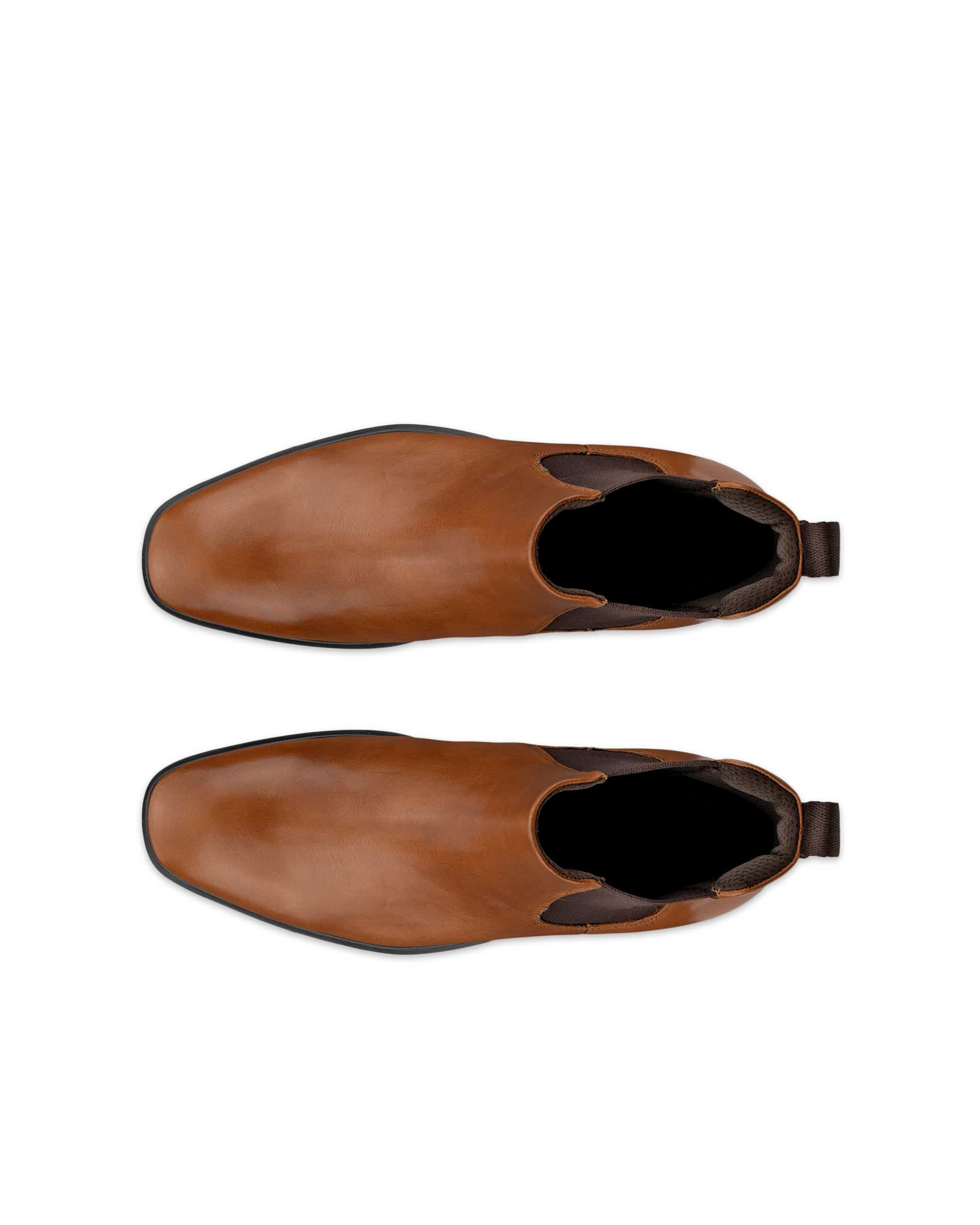 ECCO® METROPOLE MILAN muške kožne Chelsea čizme - Smeđa - Top left pair