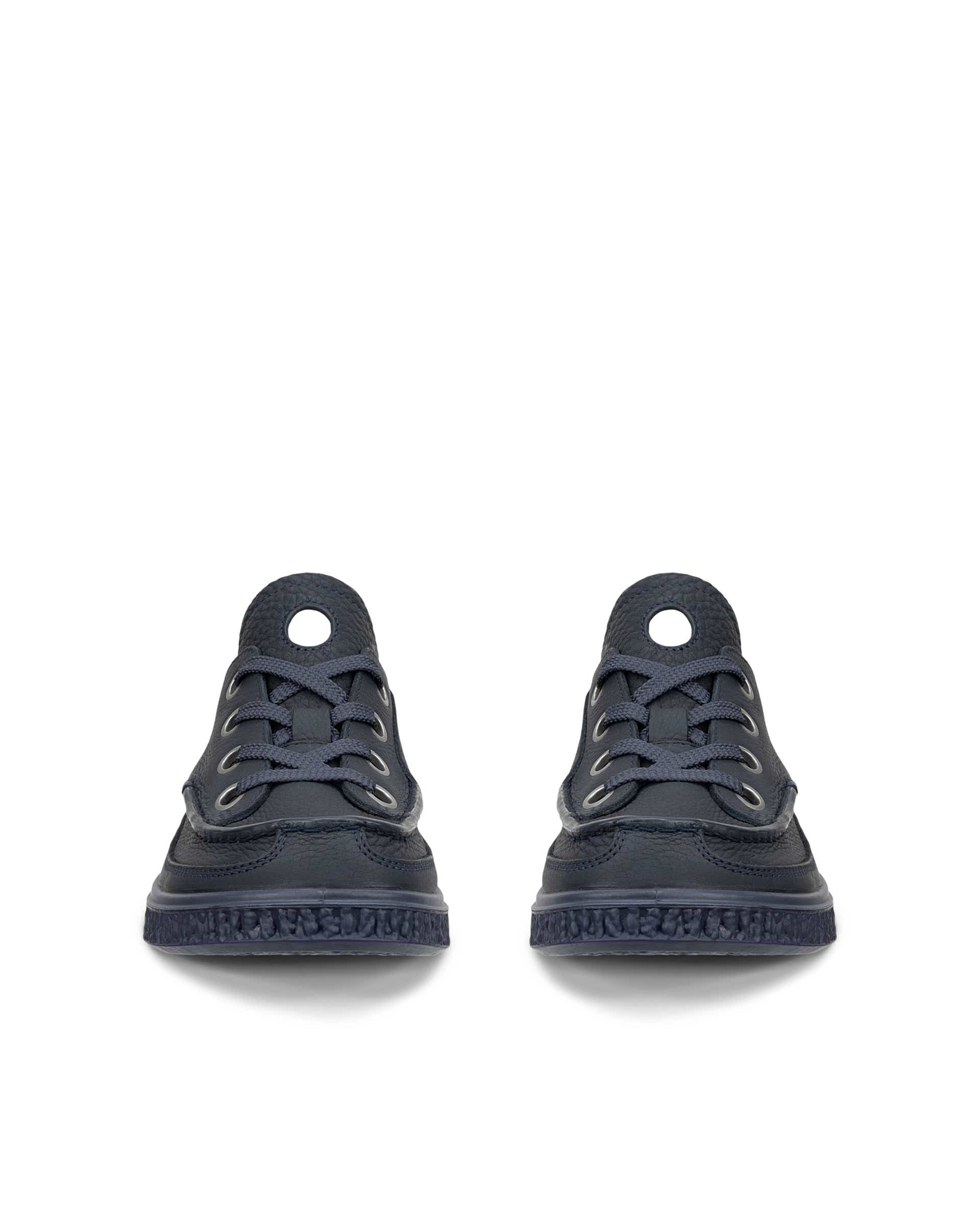 ECCO® WALKER 3.0 Moc-Toe-sko i skinn herr - Blå - Front pair