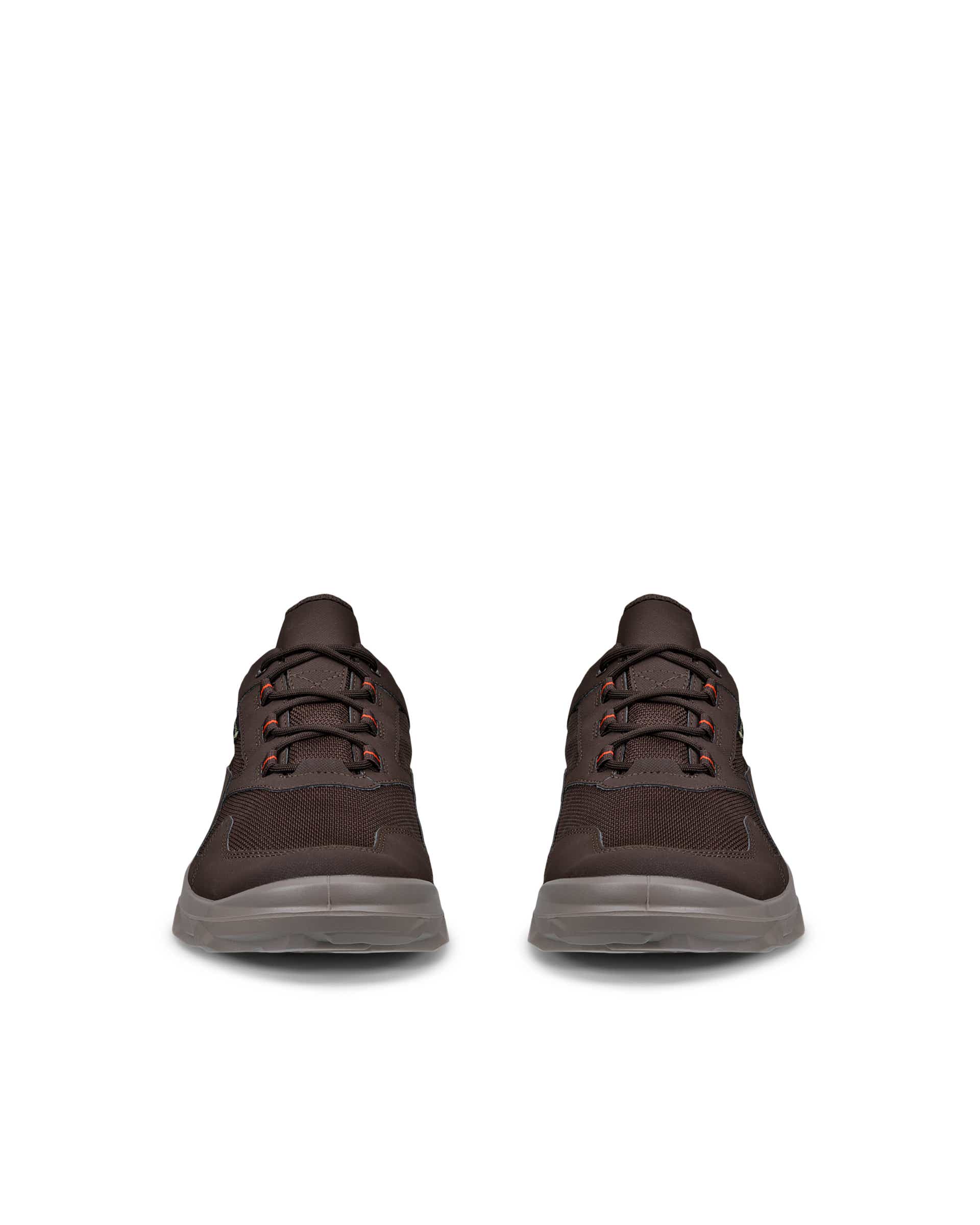ECCO® MX Gore-Tex sko i textil herr - Brun - Front pair
