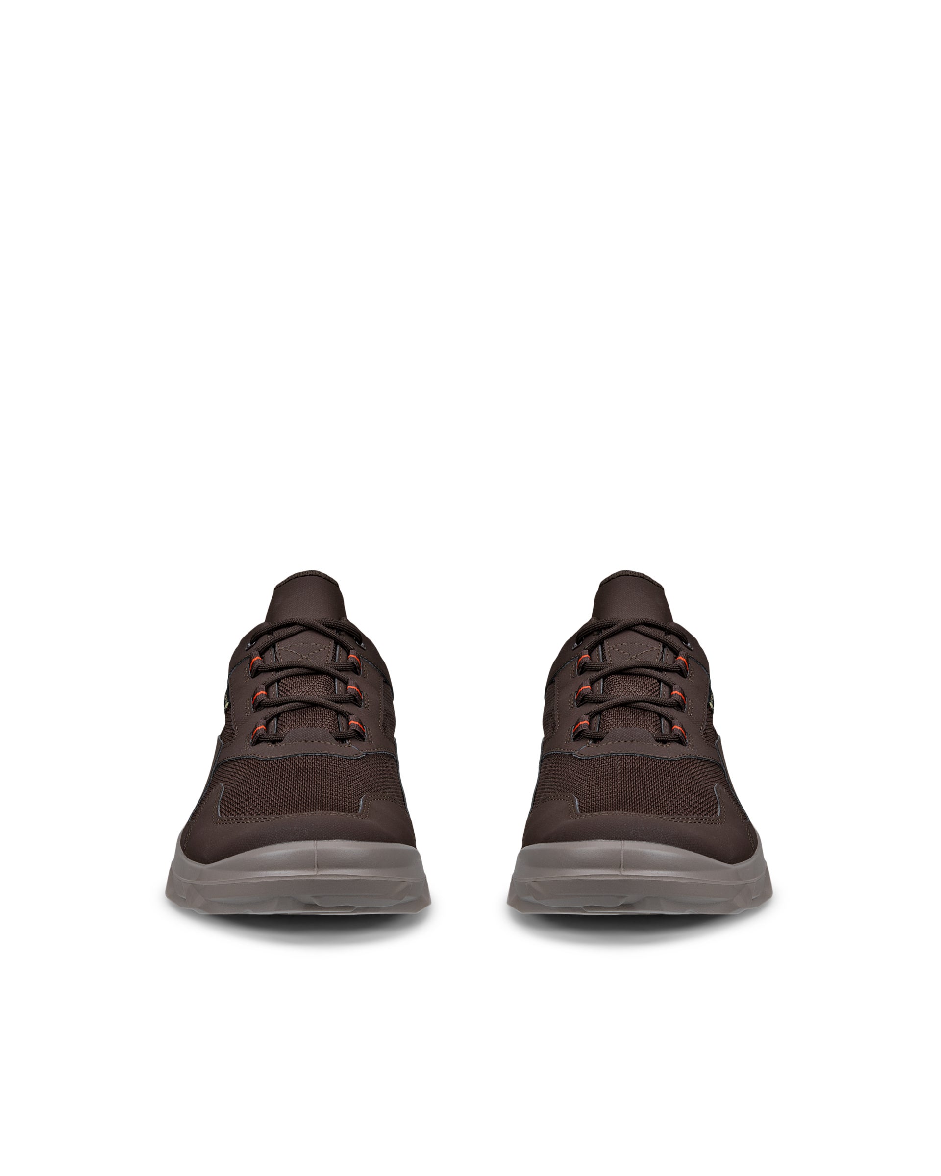 ECCO® MX Gore-Tex sko i textil herr - Brun - Front pair