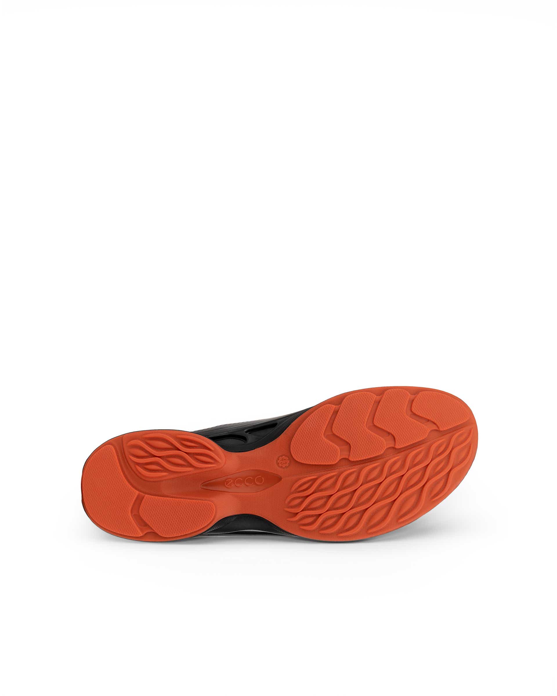 ECCO® BIOM FJUEL baskets en cuir pour homme - Noir - Sole