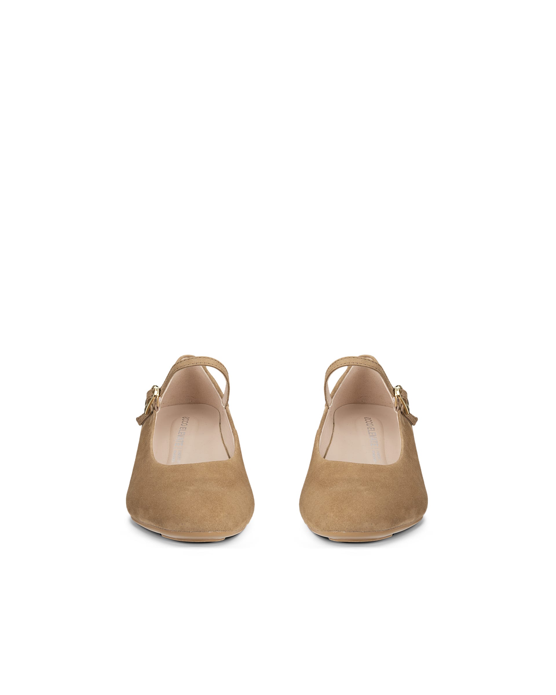 ECCO® ELEVATE WEDGE babies daim pour femme - Brun - Outside