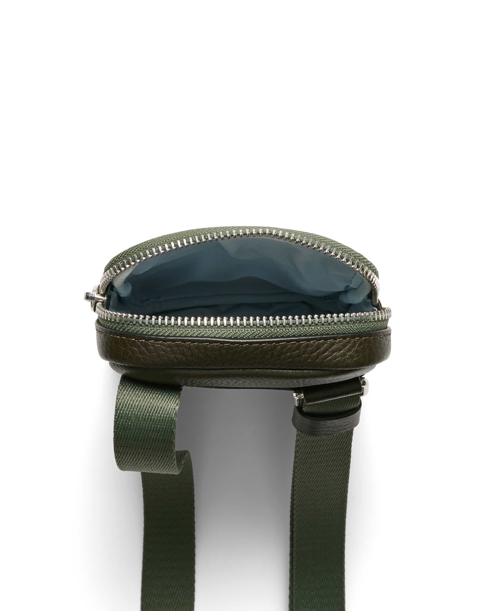 ECCO® Leather Phone Bag - Green - Birdeye