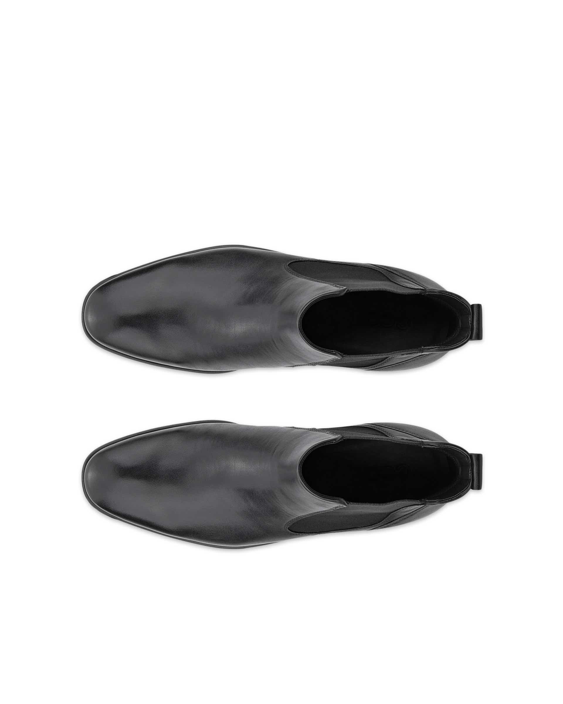 ECCO® MELBOURNE Herren Chelsea Boot aus Leder - Schwarz - Top left pair