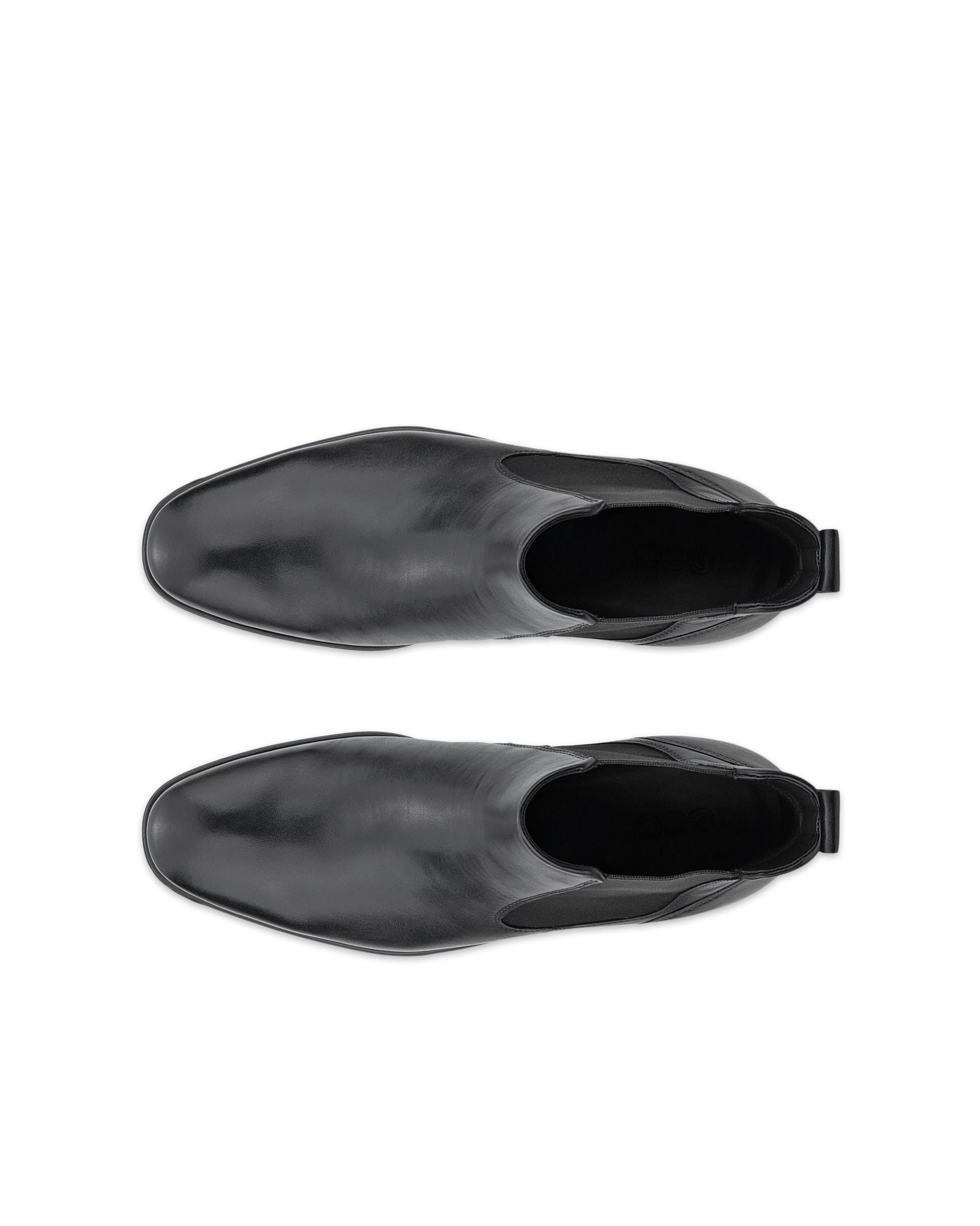 ECCO® MELBOURNE Herren Chelsea Boot aus Leder - Schwarz - Outside