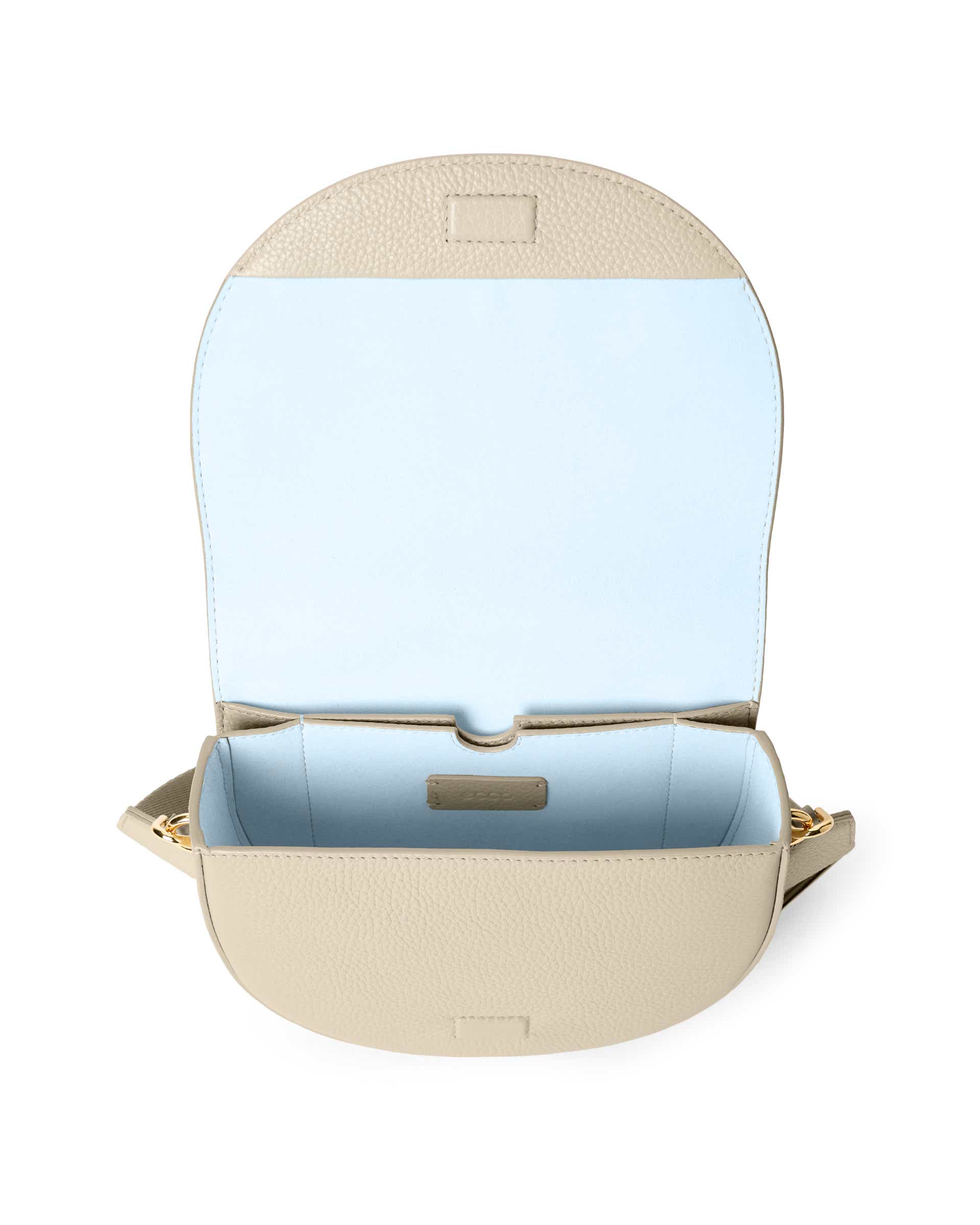ECCO Classic Saddle Bag - Beige - Inside