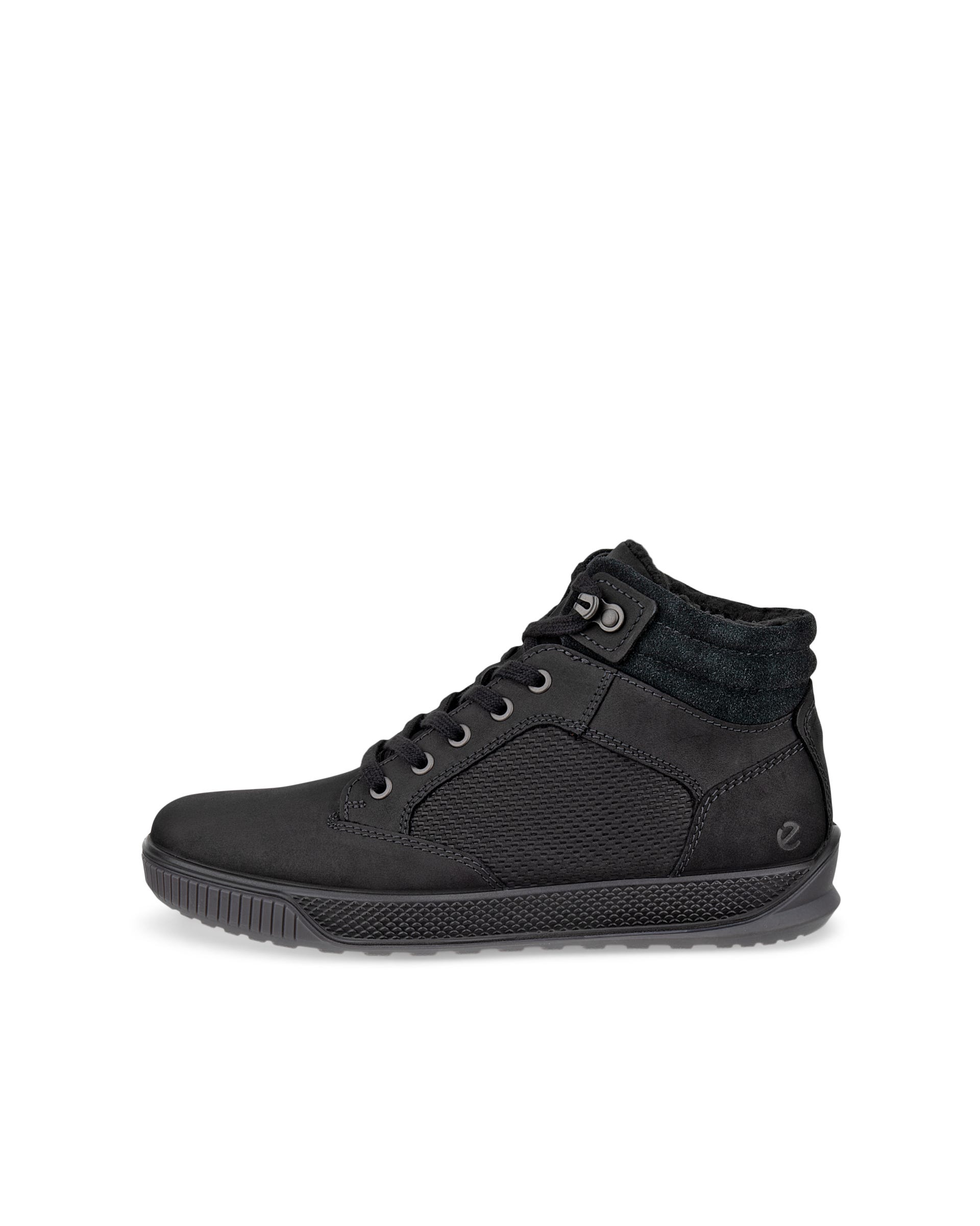 Men's ECCO® Bypath Tred Nubuck Boot - Black - Outside