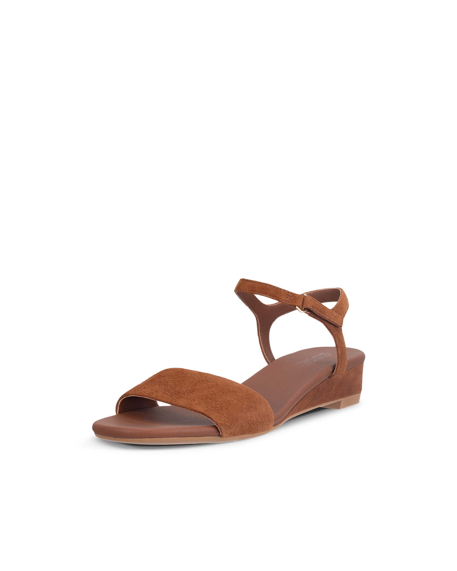 ECCO ASTRID WEDGE WOMEN'S 1-STRAP SANDAL - Brown - Main