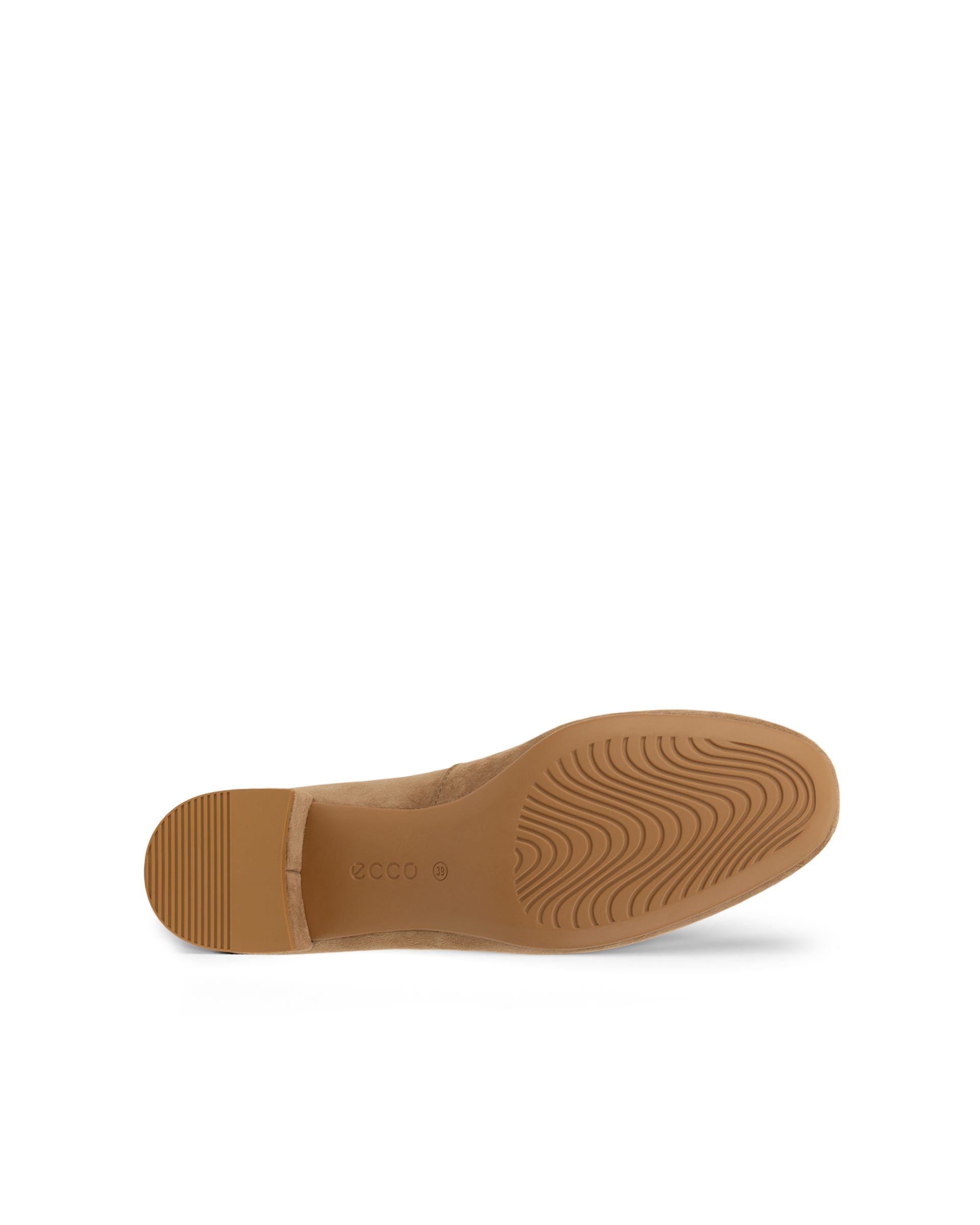 ECCO® LIVA 35 női magassarkú velúr körömcipő - Barna - Sole